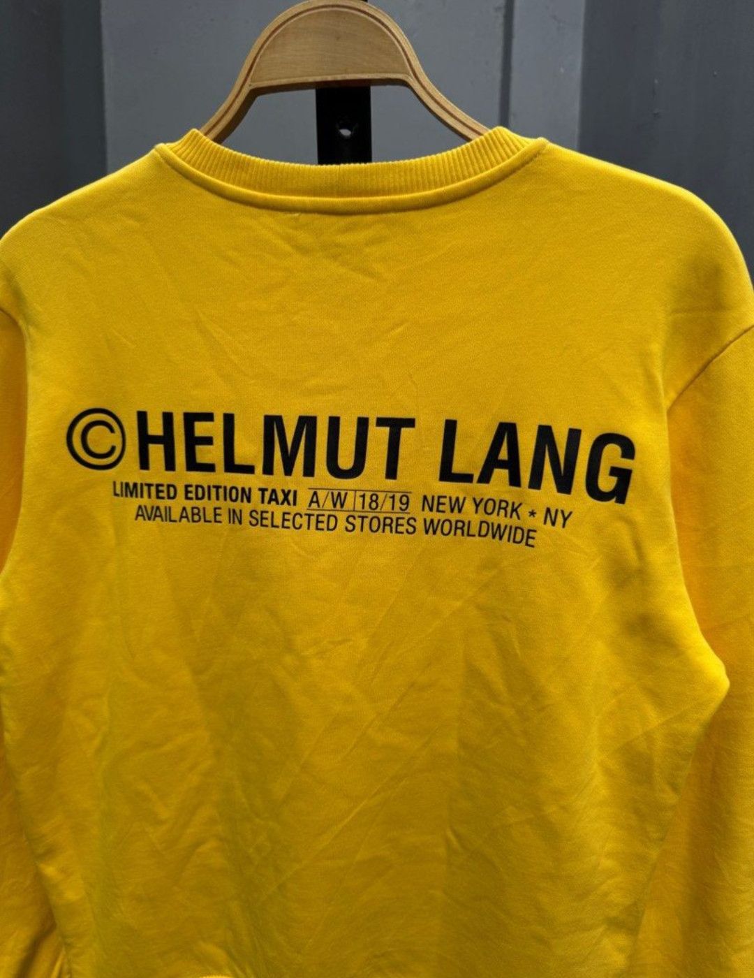 HELMUT LANG LIMITED EDITIONS TAXI