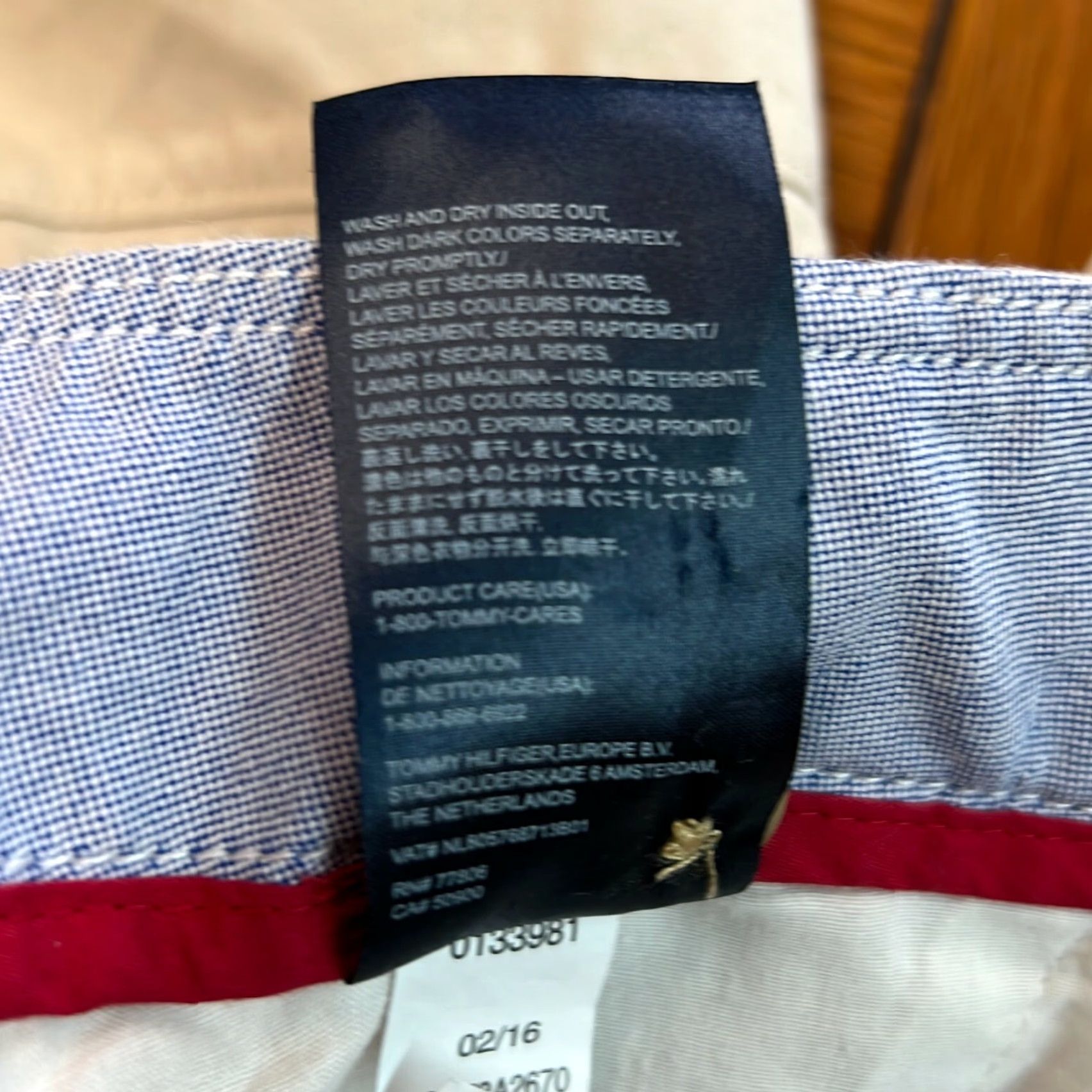Tommy Hilfiger Tommy Hilfiger Beige Cargo Shorts Classic Fit Low Rise Casual 32 Mens Size US 32 / EU 48 - 6 Thumbnail