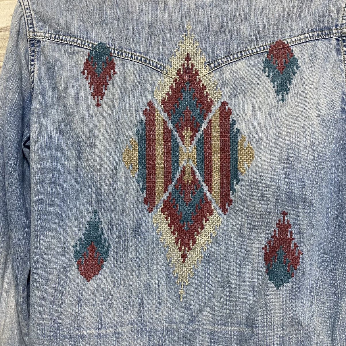 Remi Relief Remi Relief Western Denim Native Shirt Size US M / EU 48-50 / 2 - 14 Thumbnail