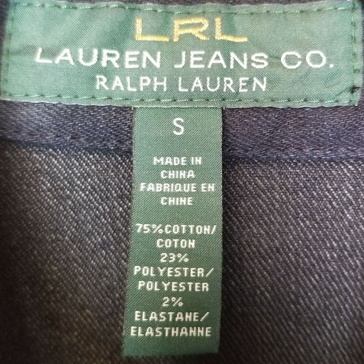 Ralph Lauren Ralph Lauren Womens Moto Denim Jacket Full Zip Size S Biker Size S / US 4 / IT 40 - 6 Thumbnail