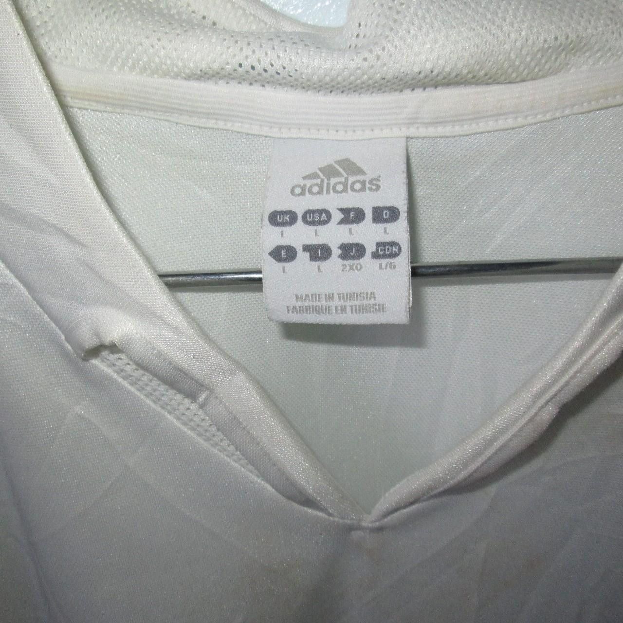 Adidas Real Madrid Spain 2004 2005 Home Shirt Jersey Size US L / EU 52-54 / 3 - 4 Thumbnail