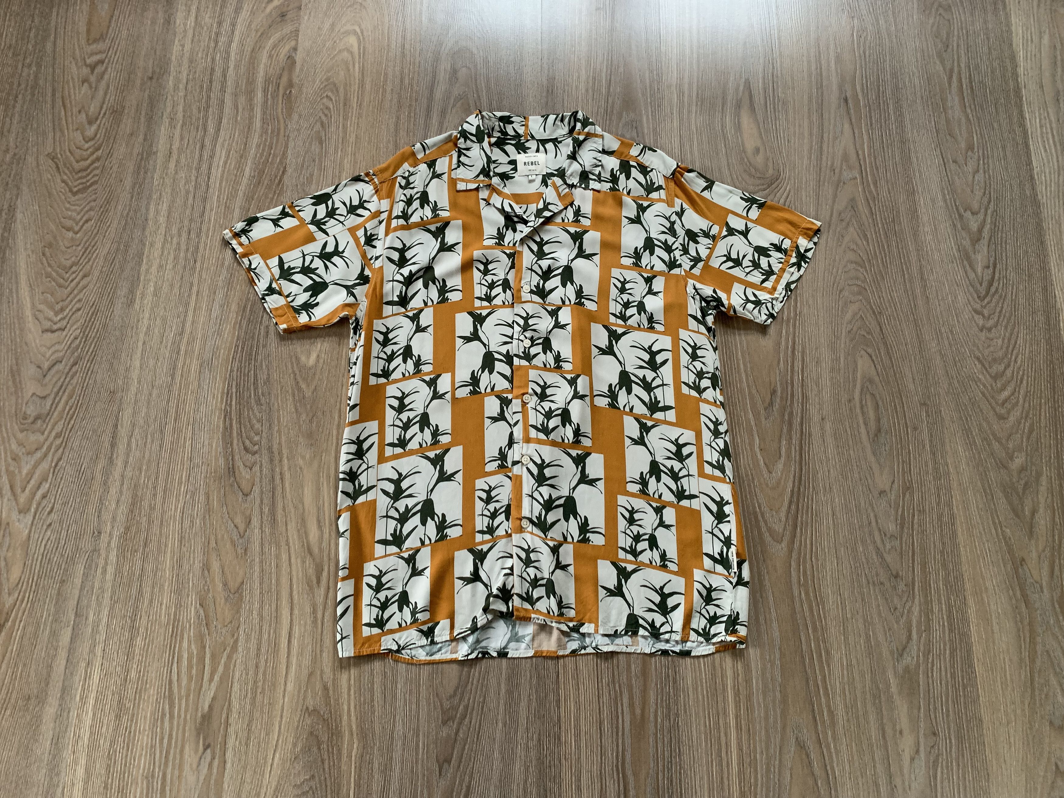 Rebel8 Rebel Printed Hawaiian Shirt Size US L / EU 52-54 / 3 - 1 Thumbnail