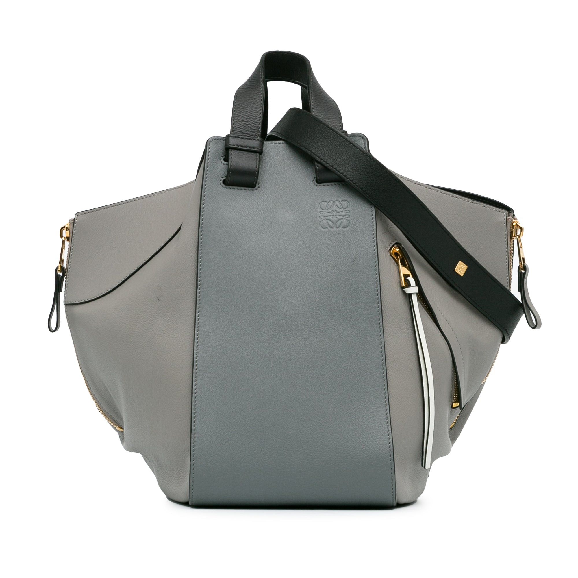 Loewe LOEWE Medium Tricolor Hammock Bag Gray Size ONE SIZE - 1 Thumbnail