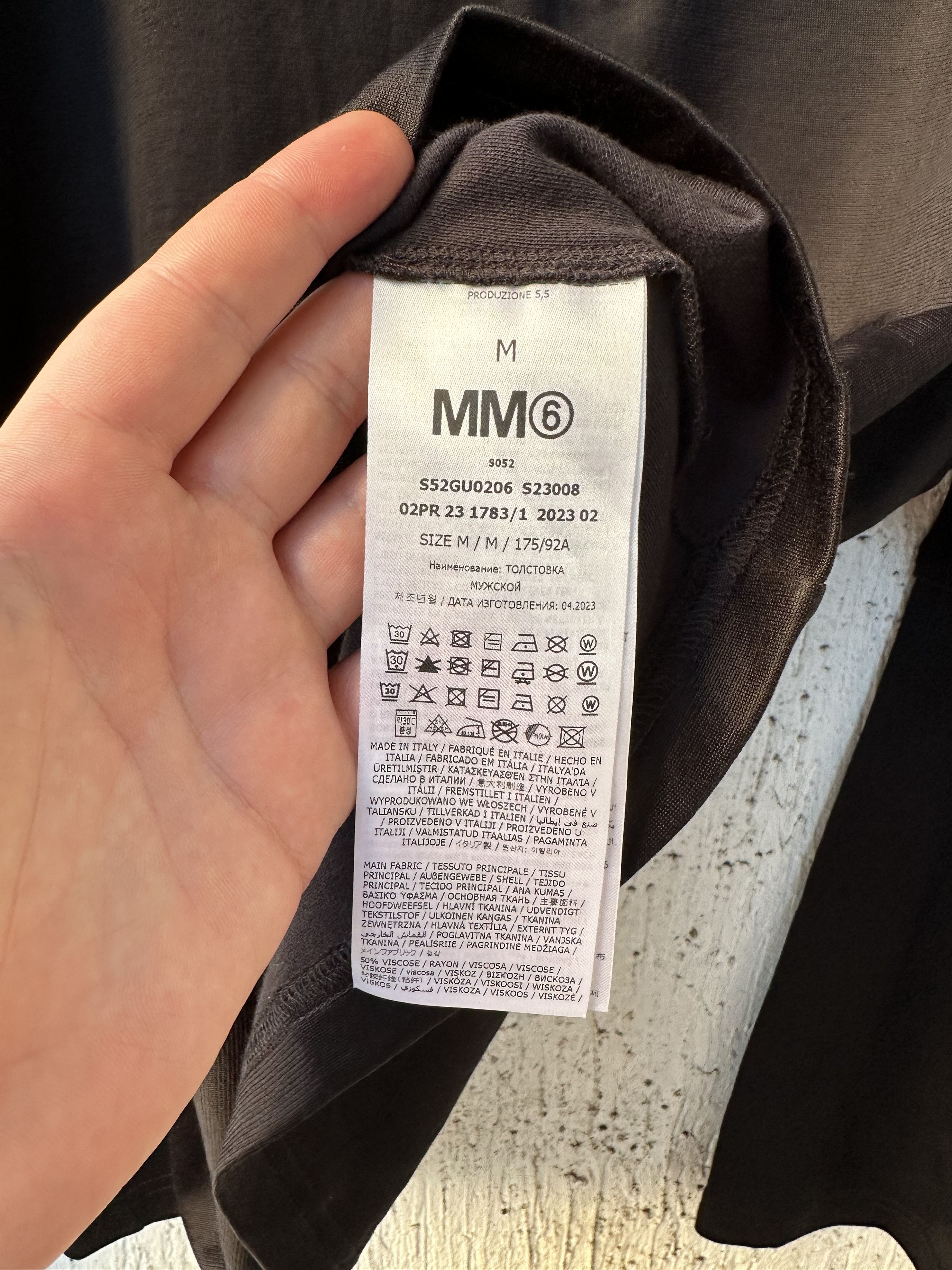 Maison Margiela numbers-motif half-zip track top Size US M / EU 48-50 / 2 - 6 Thumbnail