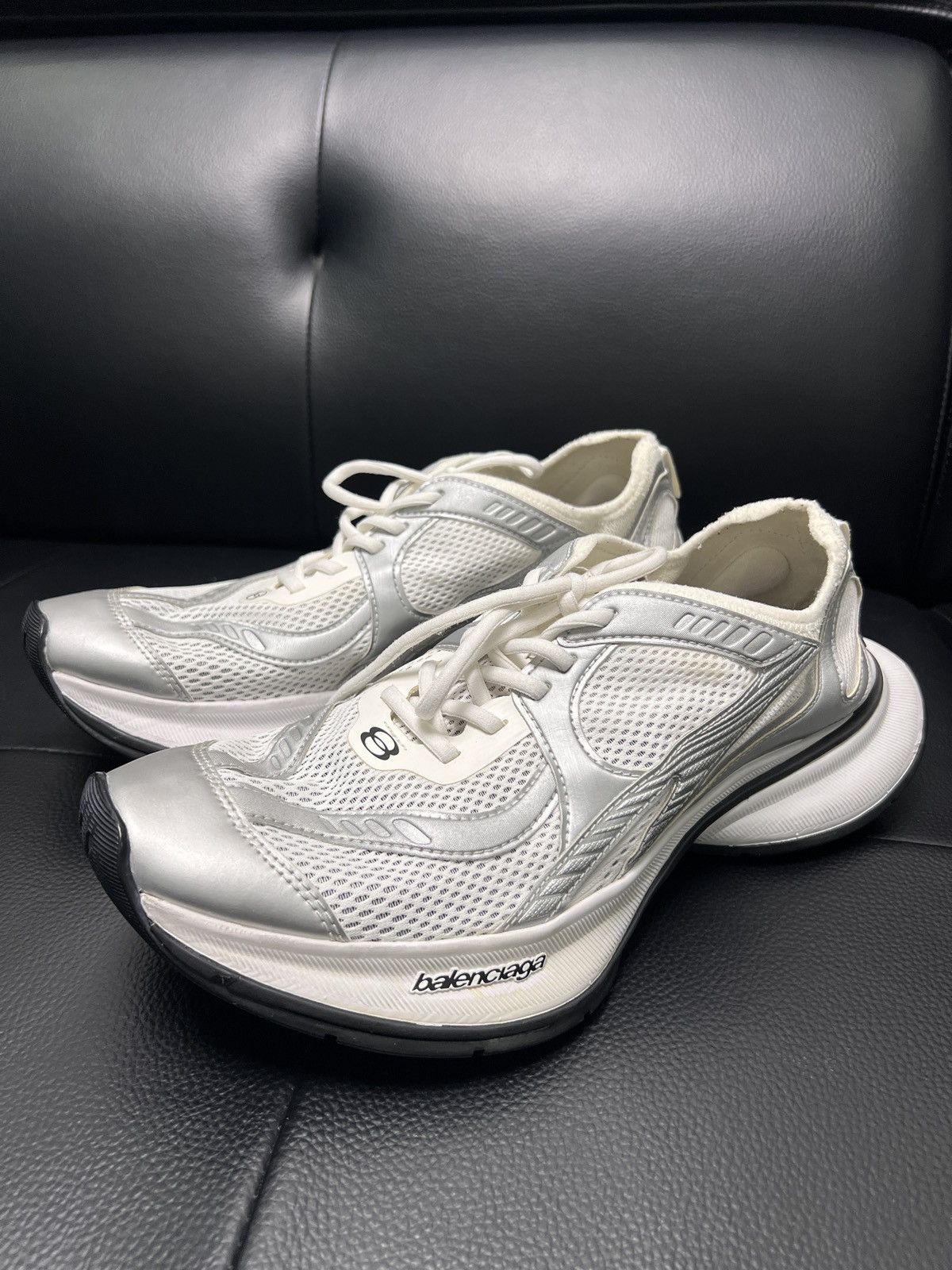 Balenciaga Circuit Distressed Dad Sneakers