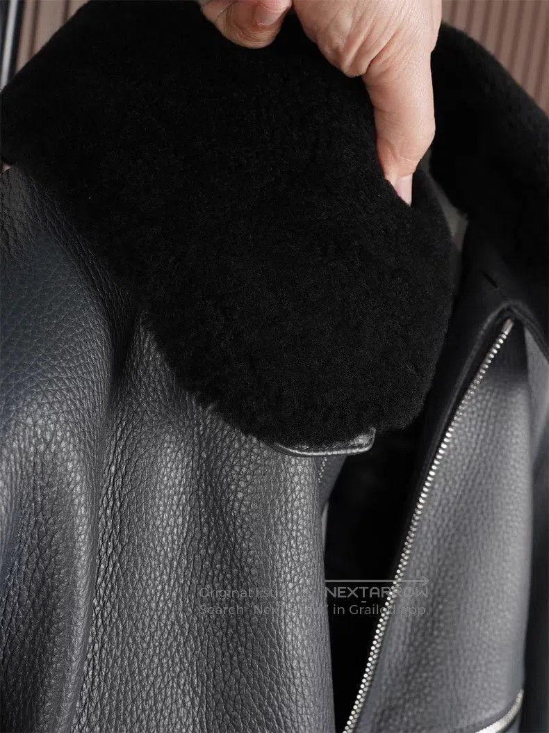 Hermes Hermes Men's Autumn-Winter Leather Jacket Size US L / EU 52-54 / 3 - 8 Thumbnail