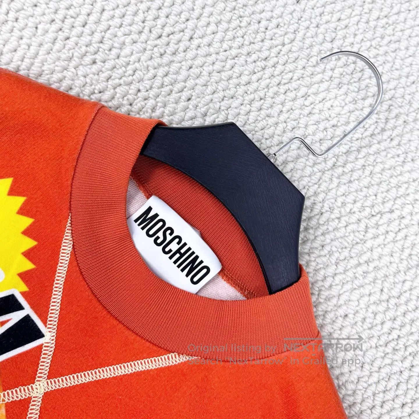 Moschino Moschino Snack Cartoon Pattern Letter Logo Tie-dyed Pocket Size XS / US 0-2 / IT 36-38 - 3 Thumbnail
