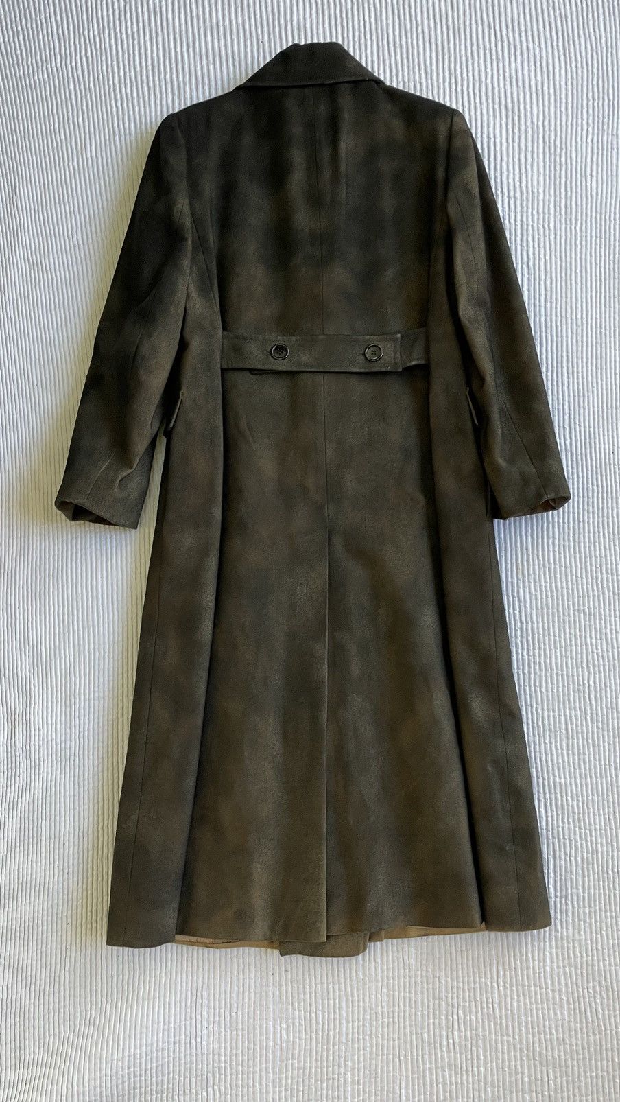 Handmade Painted Black Wool Topcoat Size US M / EU 48-50 / 2 - 3 Thumbnail