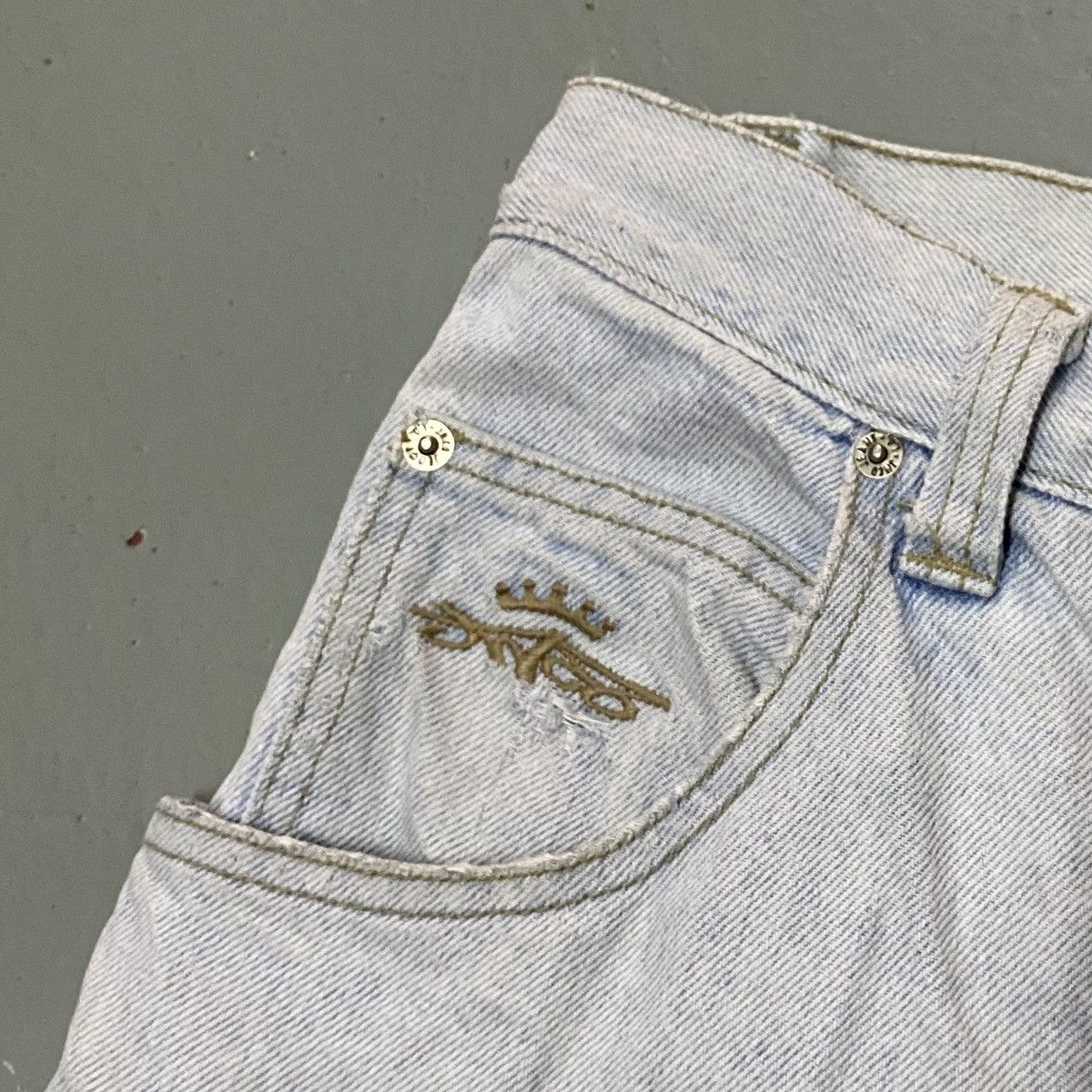 JNCO × Vintage Vintage Jnco Crown Jeans Pants Jorts Hoodie Y2K Baggy Size US 31 - 4 Thumbnail