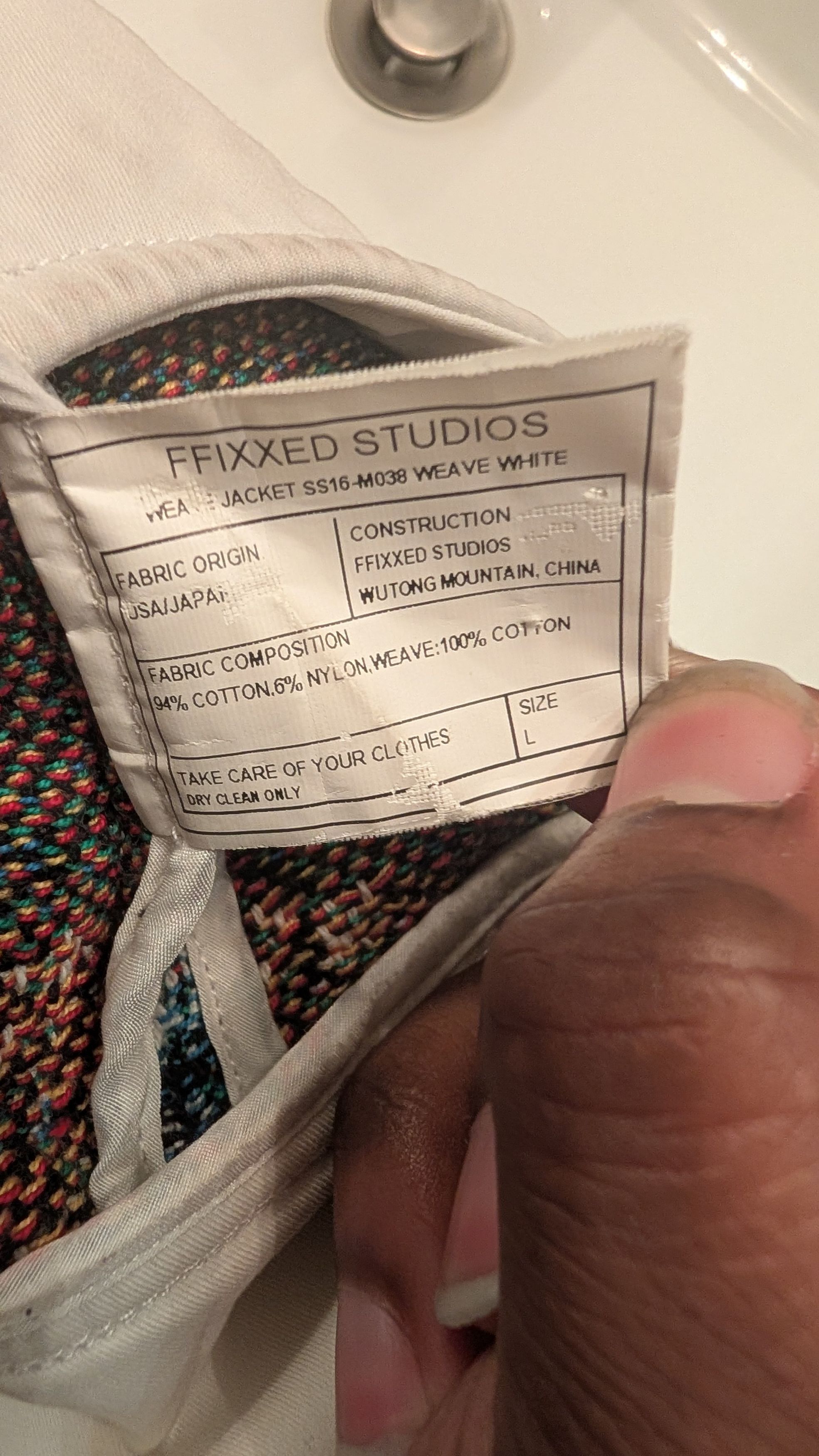 FFIXXED STUDIOS Fixxed Studio Jacquard long jacket Size US M / EU 48-50 / 2 - 5 Thumbnail