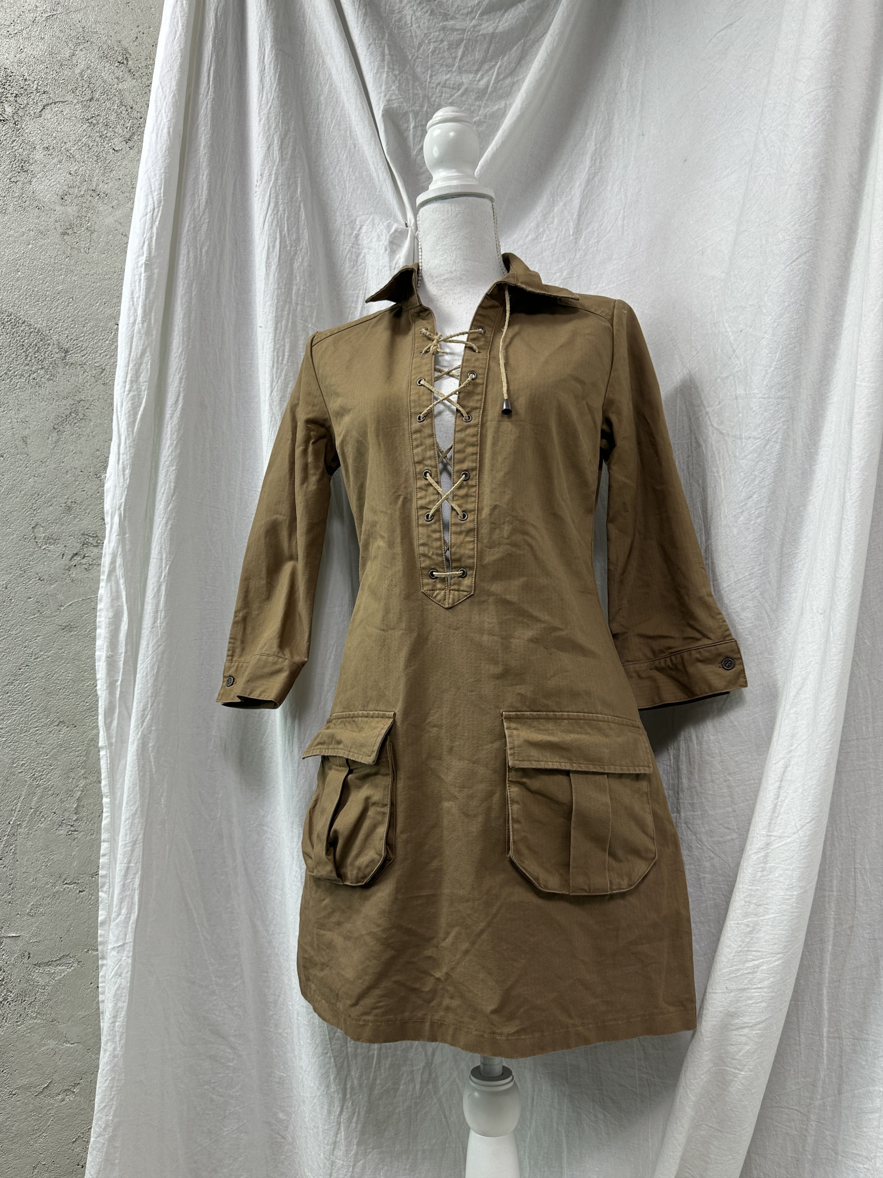 Vintage Vintage Preppy Casual Morgan Tied Dress Y2K Size S / US 4 / IT 40 - 1 Thumbnail