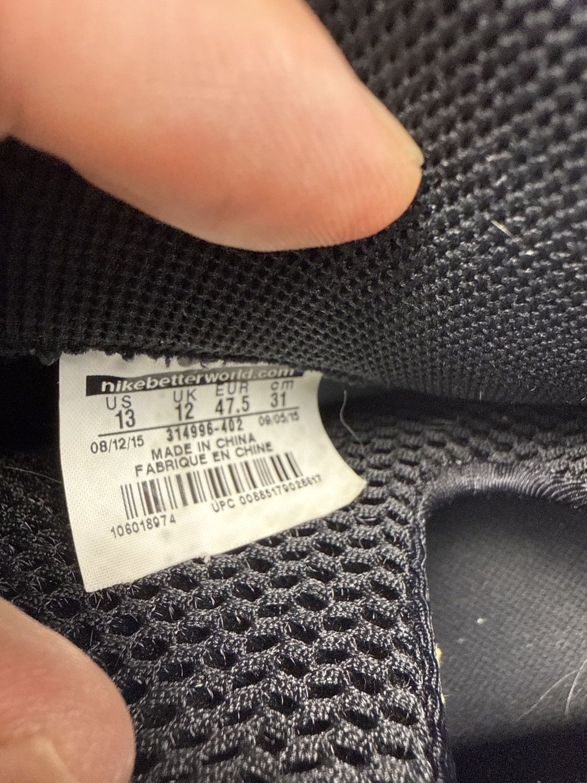 Nike Nike air foamposite one “University Blue” **PRE-OWNED** Size US 13 / EU 46 - 6 Thumbnail