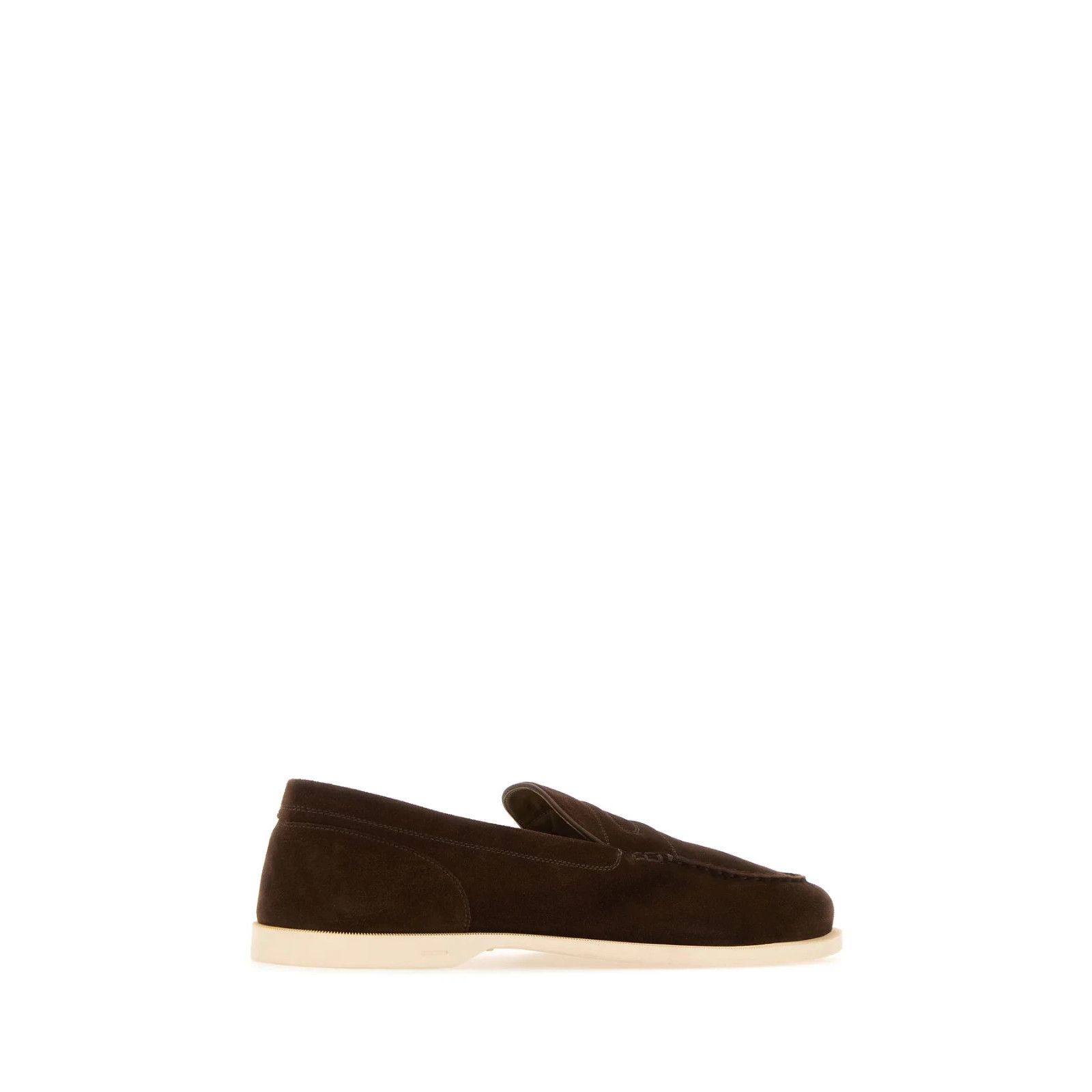 John Lobb JOHN LOBB Pace Chocolate Suede Loafers New & Authentic (Men' Size US 12 / EU 45 - 3 Thumbnail