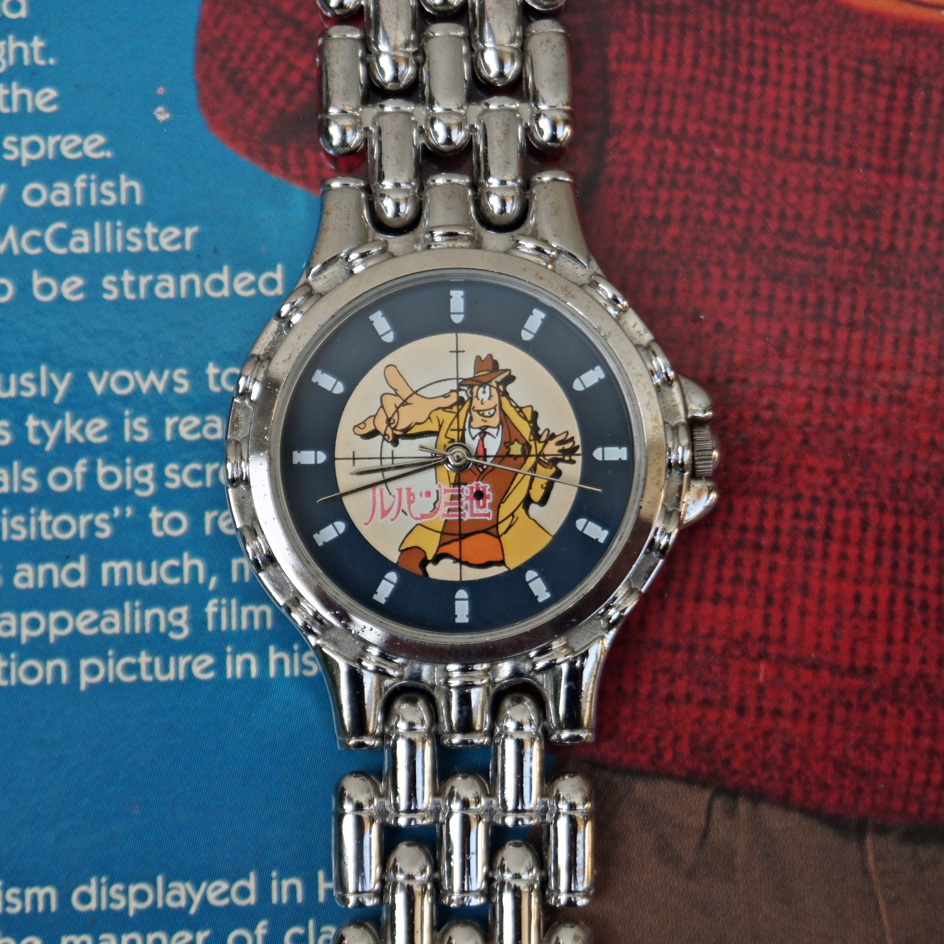 Vintage 90s Inspector Zenigata Lupin III wristwatch Japan Size ONE SIZE - 1 Thumbnail