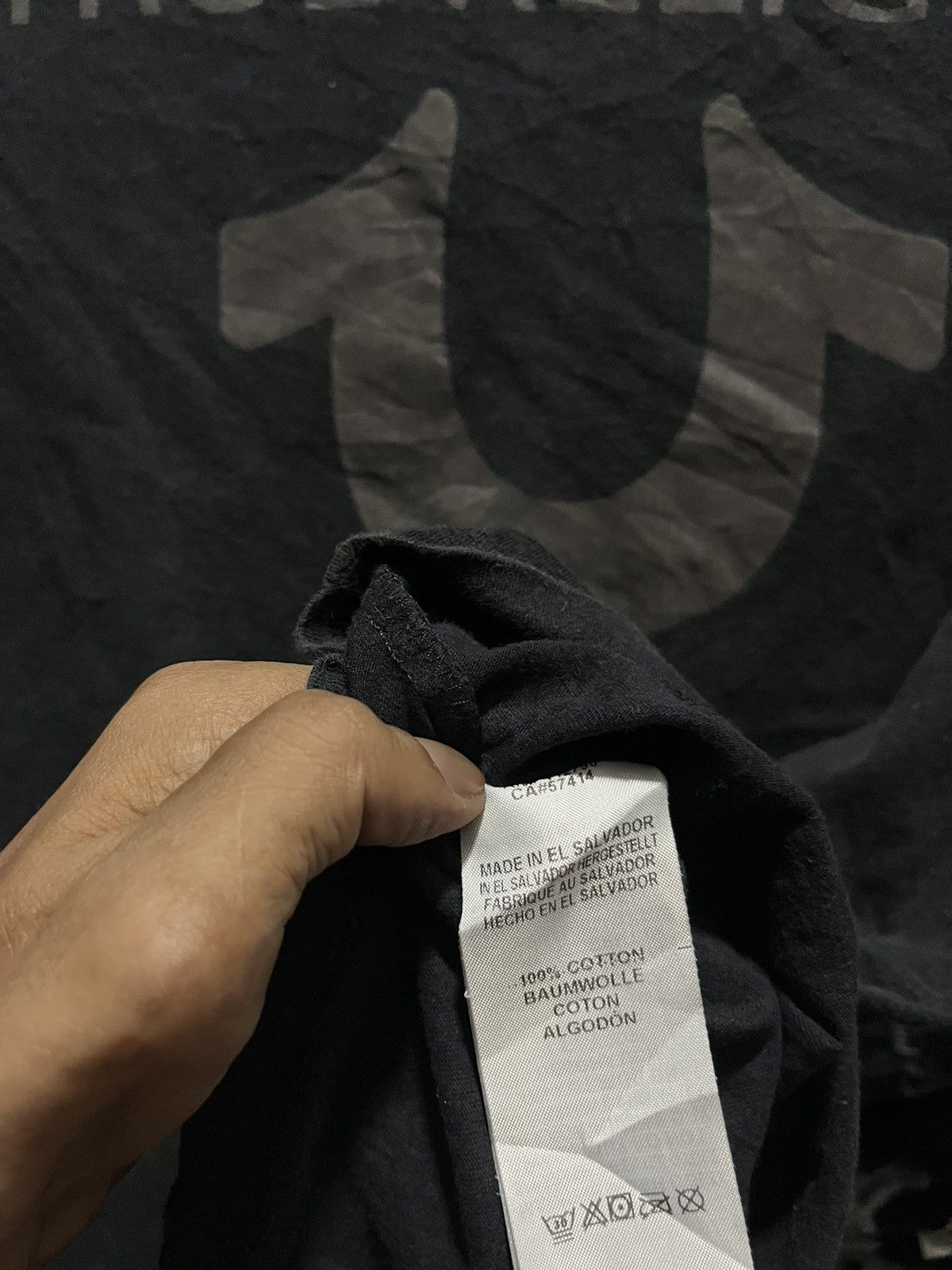True Religion True Religion Tee Logo Reflective Size US M / EU 48-50 / 2 - 5 Thumbnail