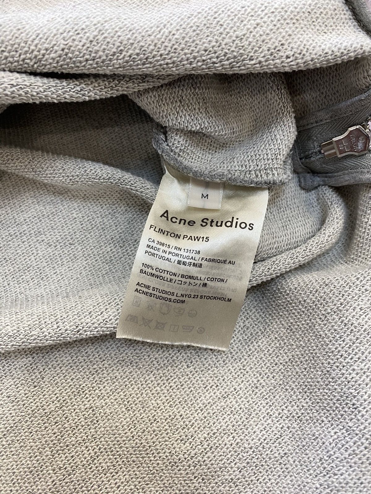 Acne Studios Acne Studios Flinton Paw15 Zipper Sweatshirt Crewneck Basic Size US M / EU 48-50 / 2 - 8 Thumbnail