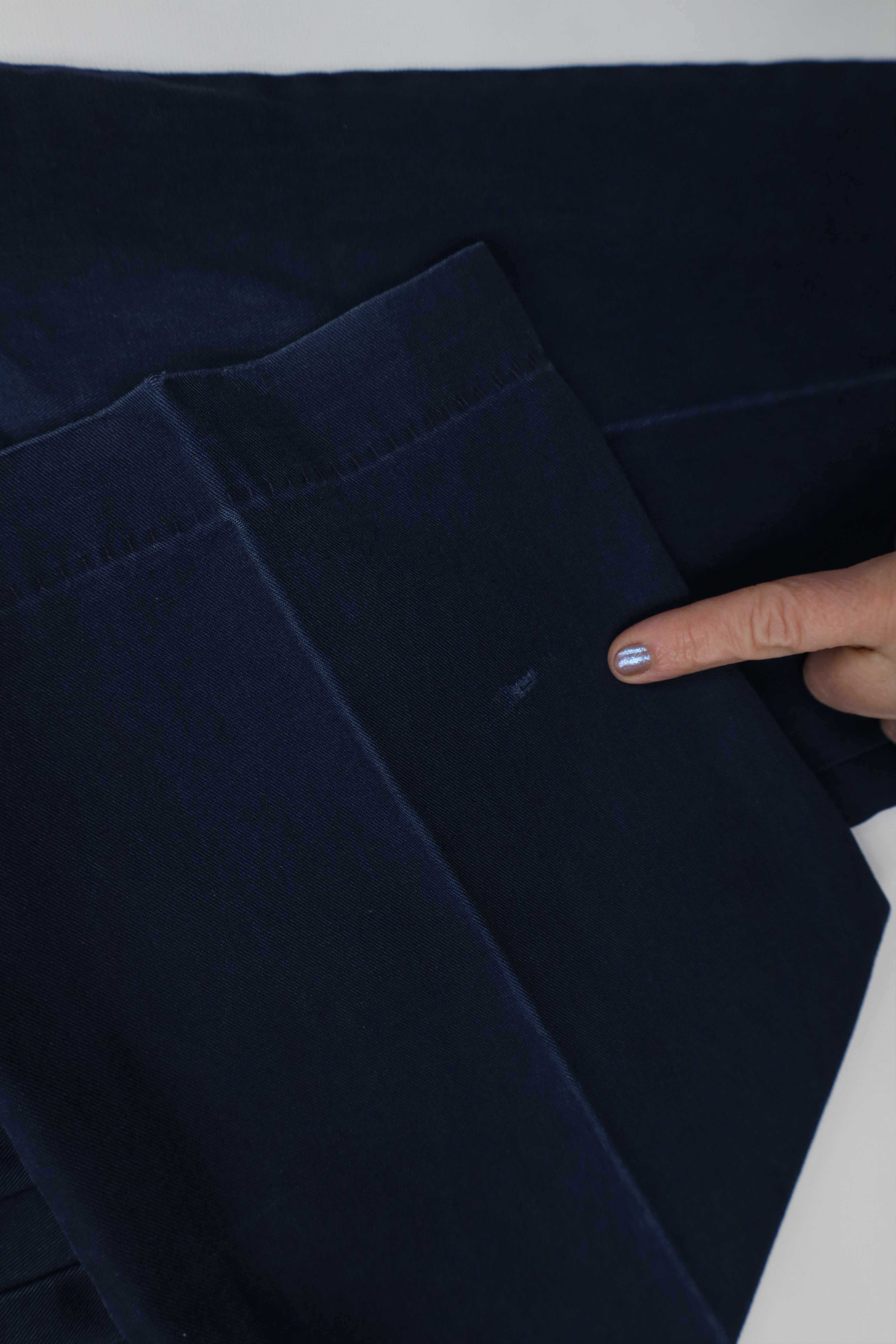 Vintage Vintage 90s Streetwear Wide Leg Pants Workwear Blue USA Size US 36 / EU 52 - 8 Thumbnail