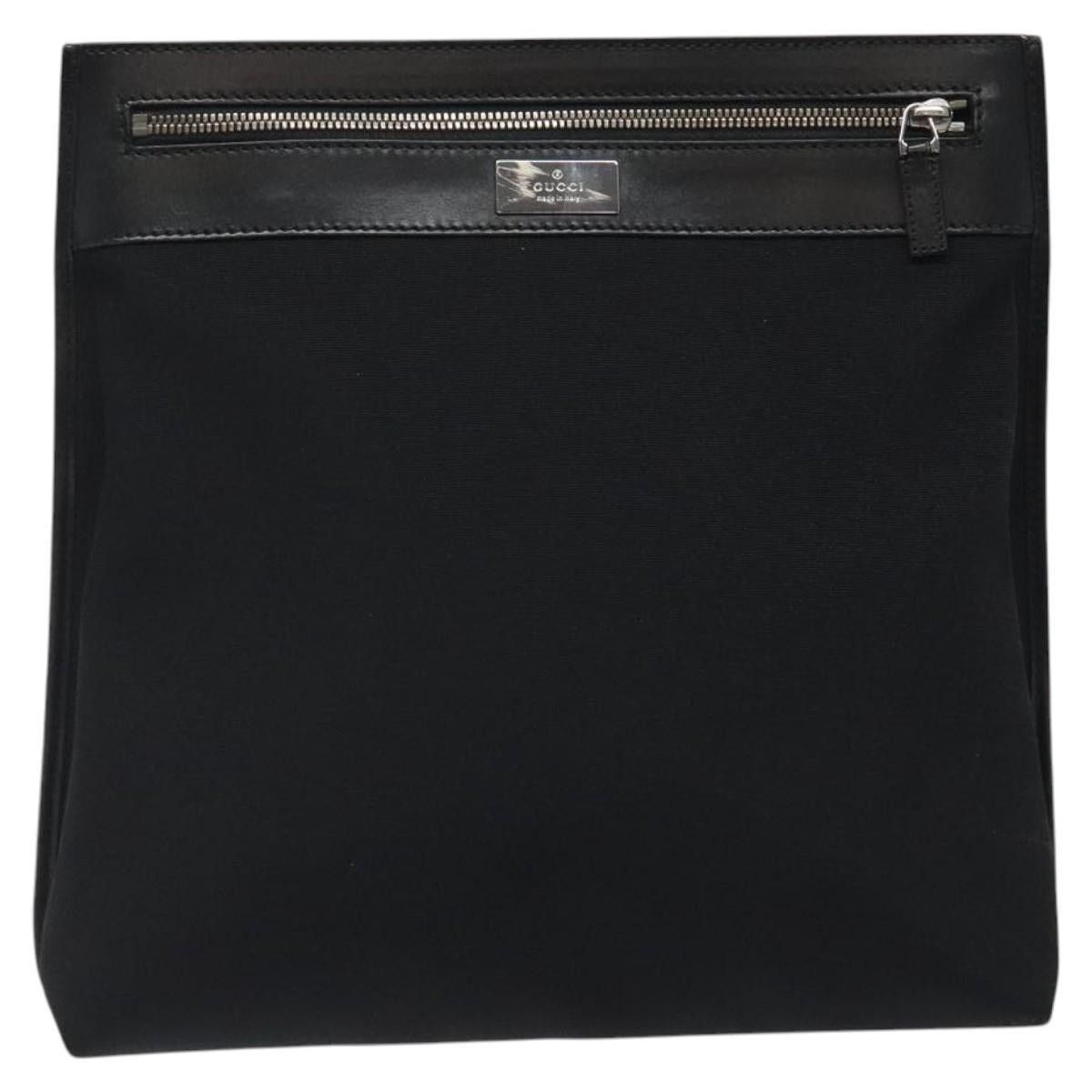 Gucci GUCCI Shoulder Bag Nylon Black Silver Size ONE SIZE - 13 Thumbnail