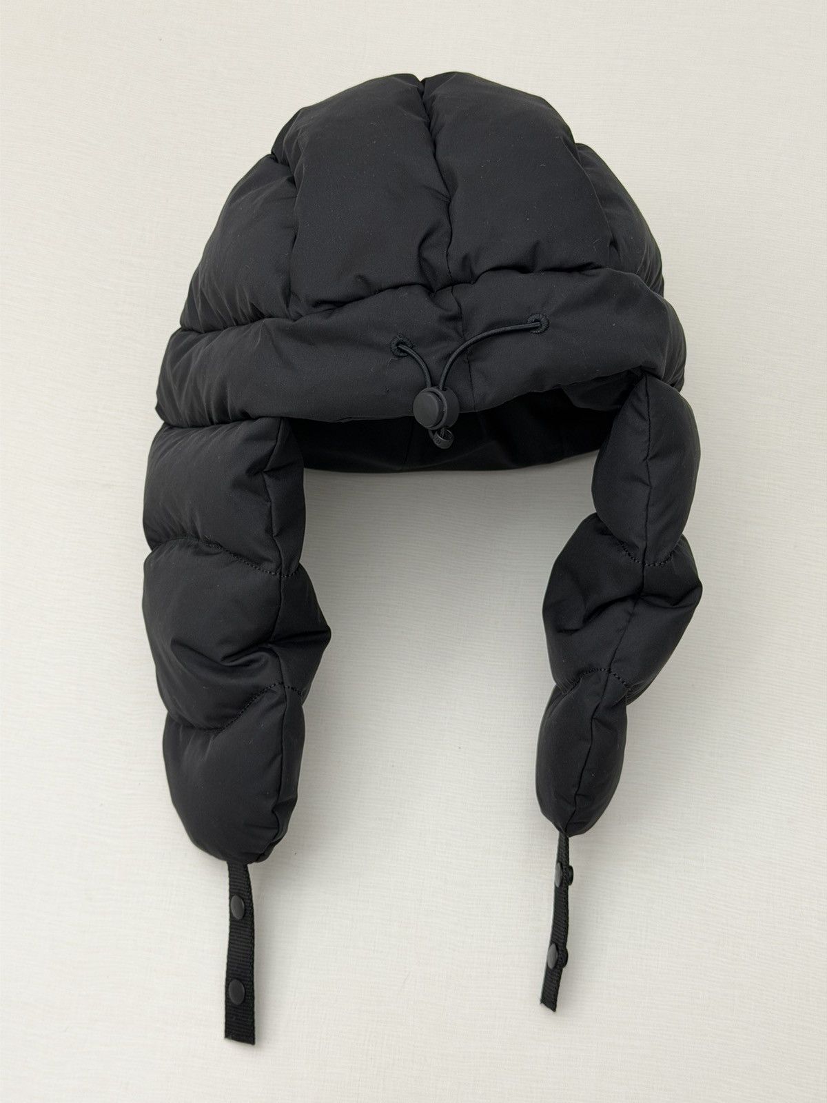 Lululemon Lululemon Wunder Puff Trapper Hat Black S/XS 600 Fill Down Size ONE SIZE - 3 Thumbnail