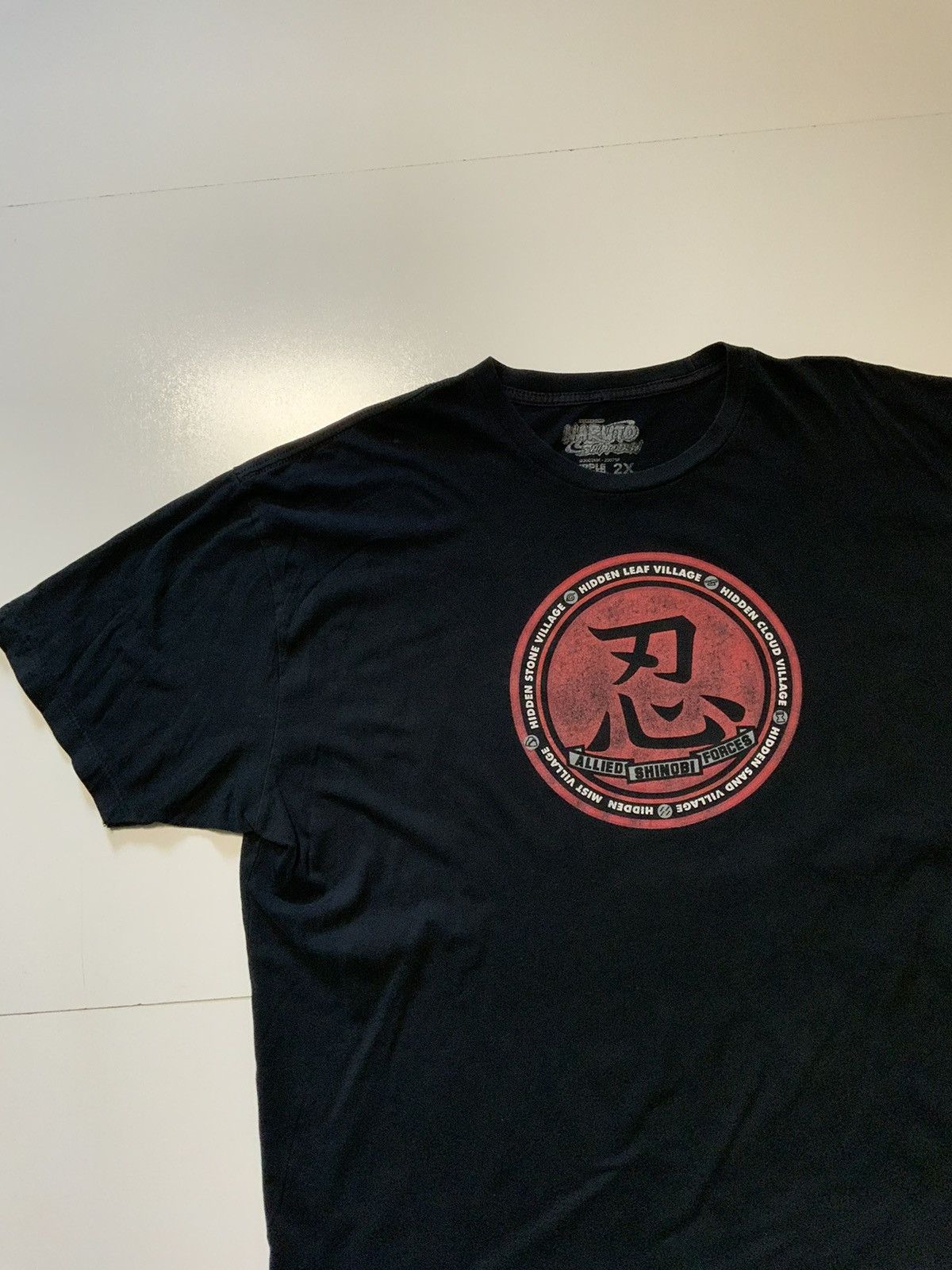 Ripple Junction Shonen Jump Naruto Shippuden Hidden Leaf Village T-Shirt Size US XXL / EU 58 / 5 - 5 Thumbnail