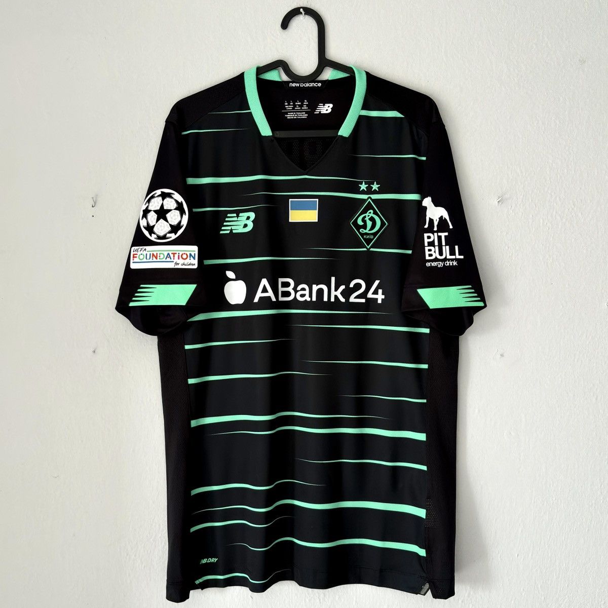 New Balance 2020 2021 Dynamo Kyiv GAME ISSUE New Balance Soccer Jersey Size US L / EU 52-54 / 3 - 3 Thumbnail