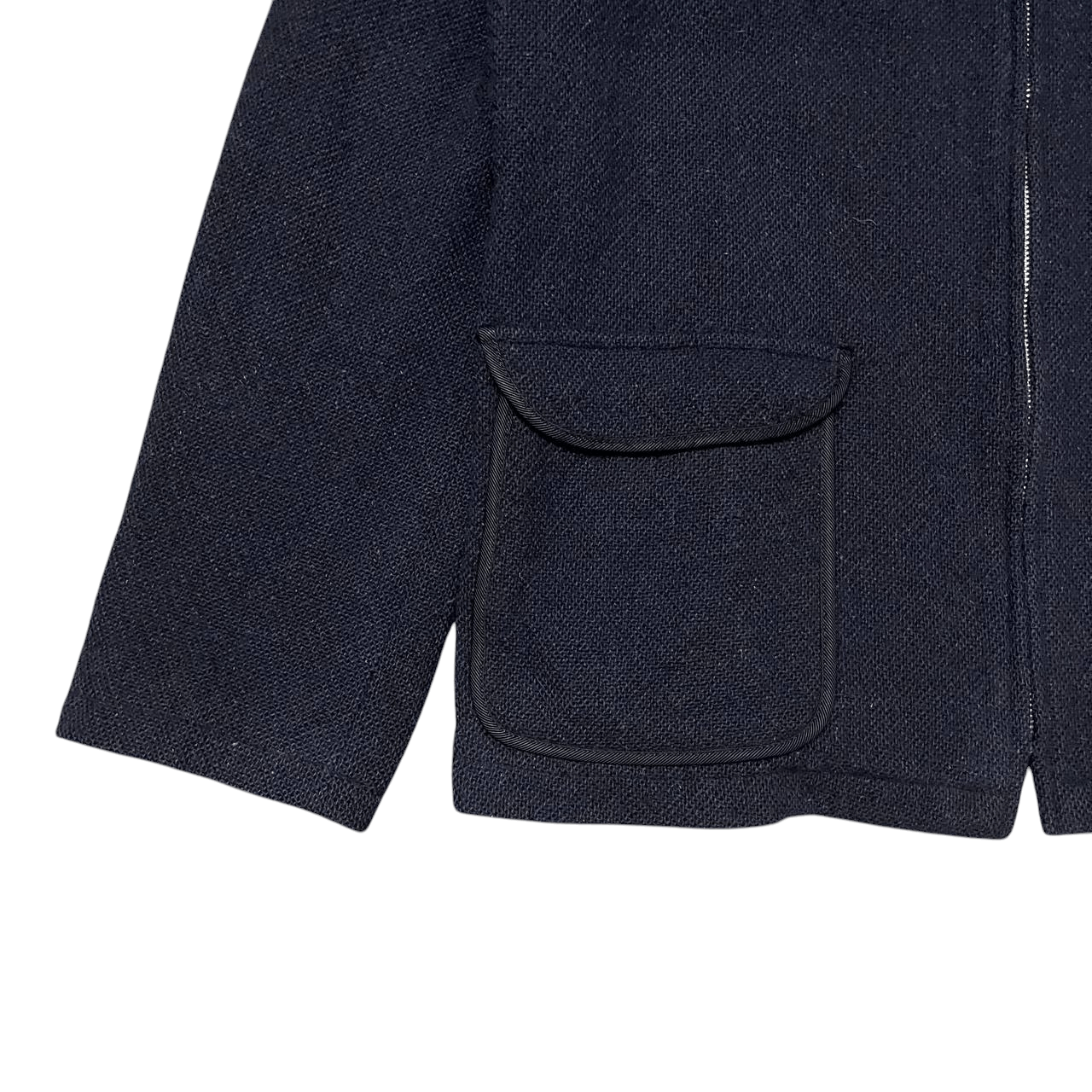 Giuliano Fujiwara Vintage Giuliano Fujiwara Made in Italy Wool Zipper Jacket Size US M / EU 48-50 / 2 - 3 Thumbnail
