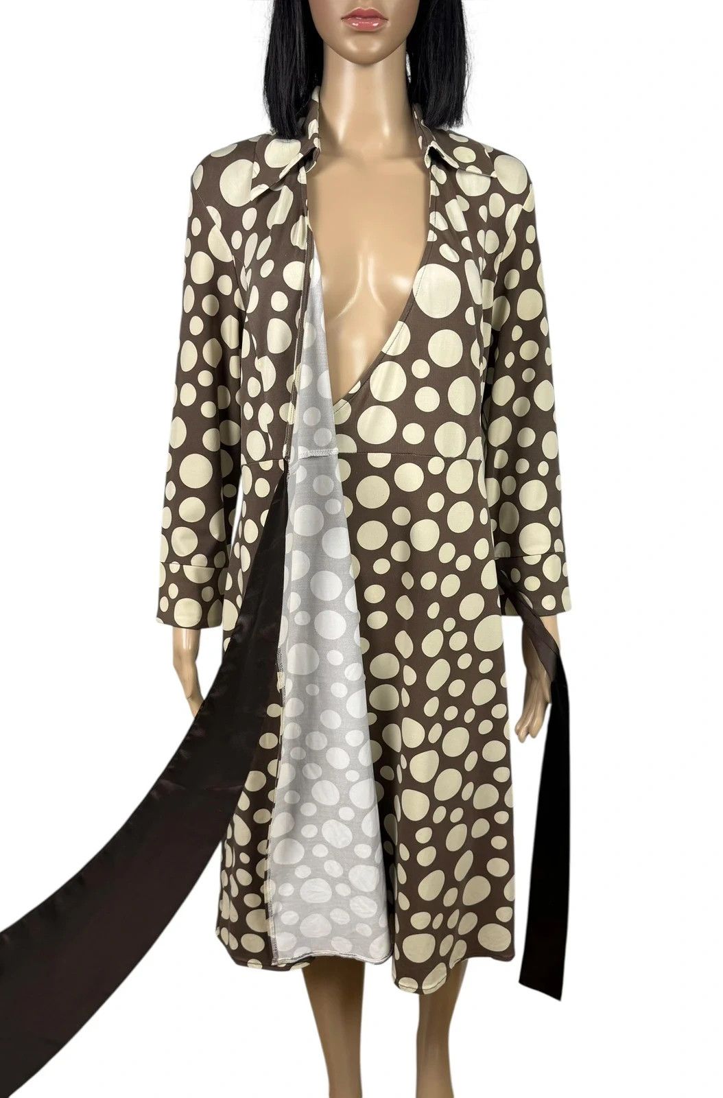 Diane von Furstenberg Diane Von Furstenberg Silk Warp Dress Polka Dot size 6 Size M / US 6-8 / IT 42-44 - 9 Thumbnail