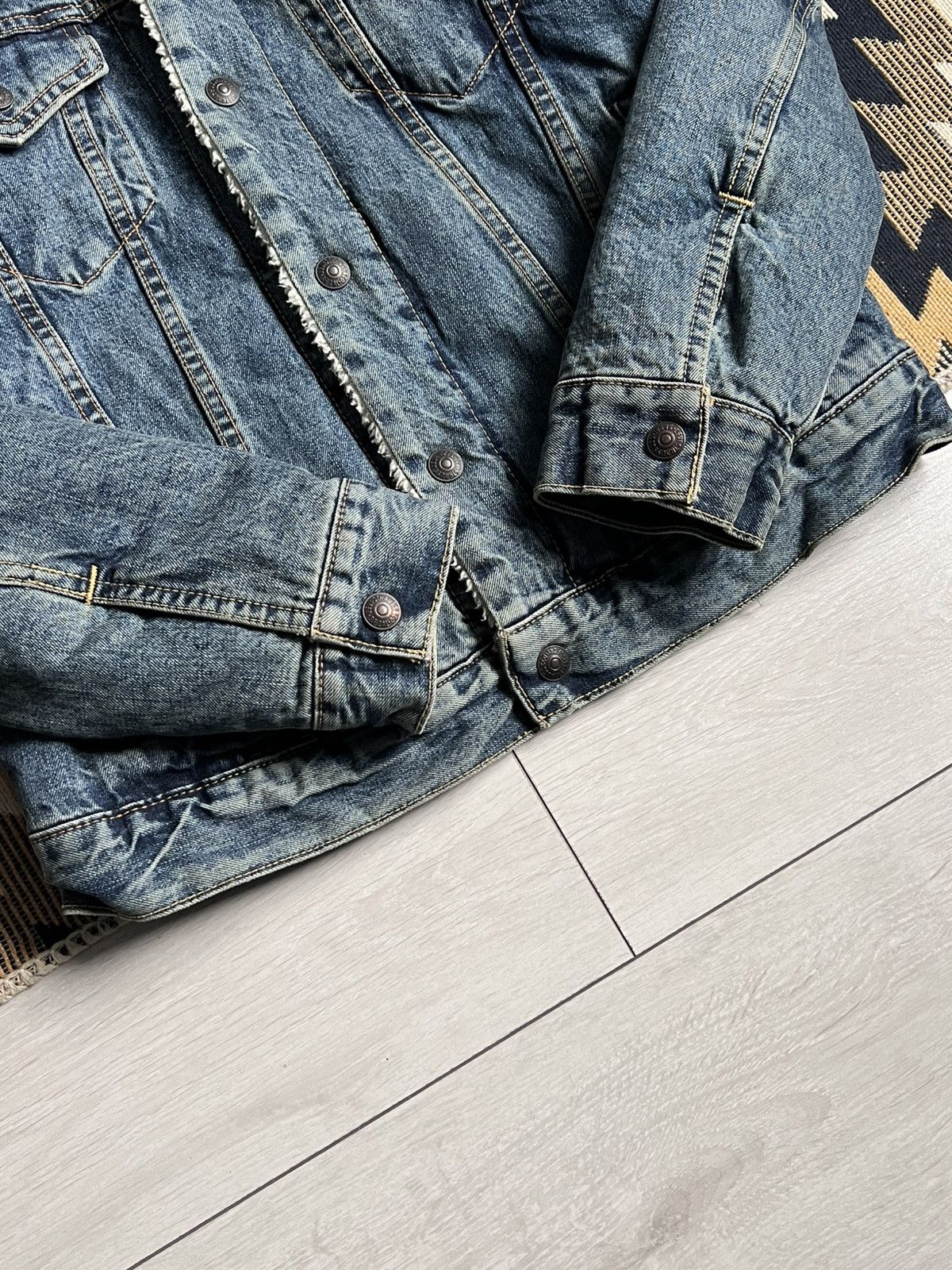 Levi's Vintage Levi’s Sherpa Denim Jacket Size US S / EU 44-46 / 1 - 10 Thumbnail