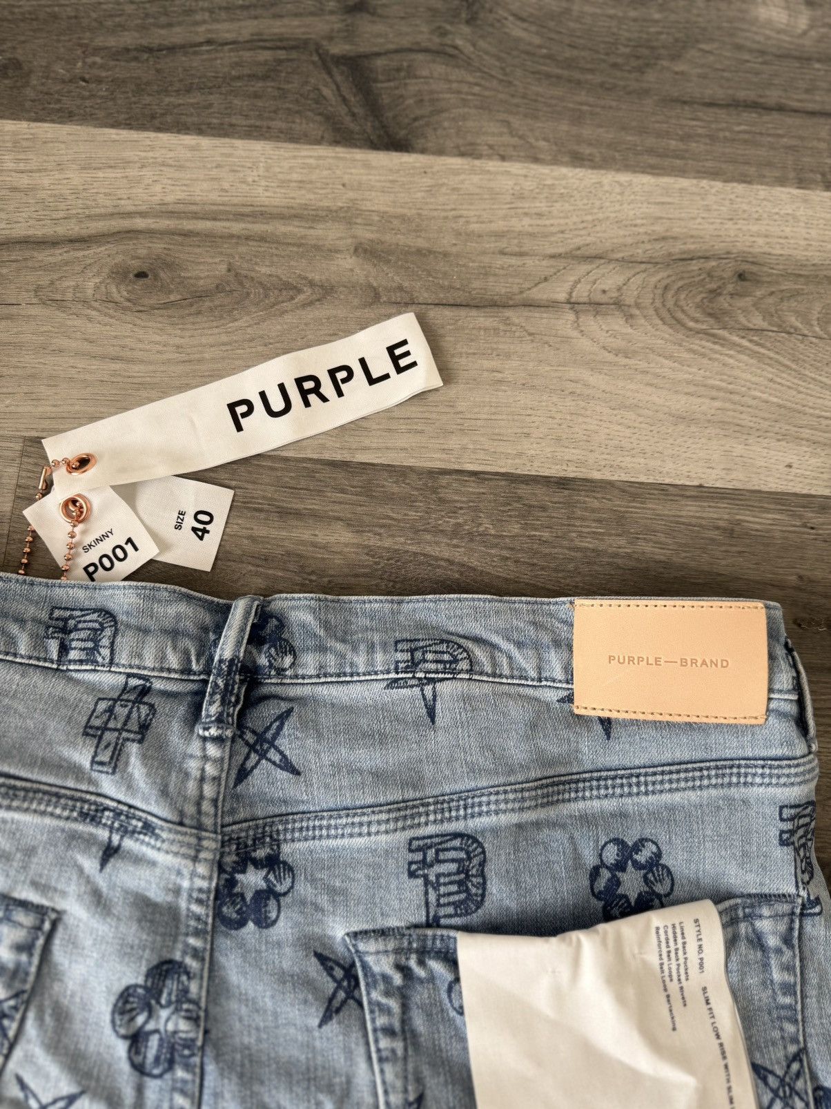Purple Brand Purple Jeans P001 (Skinny) Size US 40 / EU 56 - 6 Thumbnail