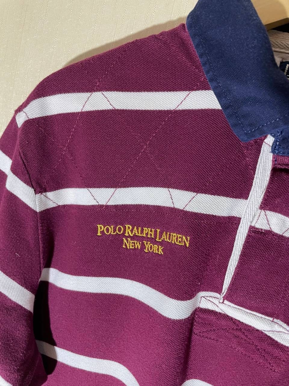 Polo Ralph Lauren × Ralph Lauren × Vintage Polo Ralph Lauren New York Vintage Chief Keef Polo Size US XXL / EU 58 / 5 - 4 Thumbnail