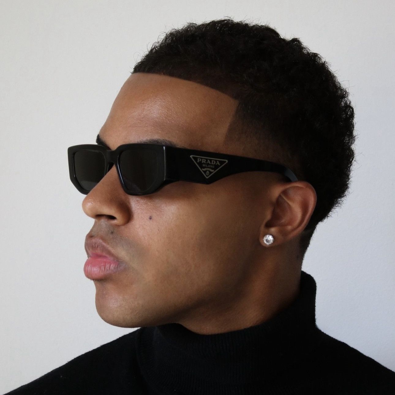 Prada × Vintage NEW Prada Symbole sunglasses PR 09ZS 1AB5S0