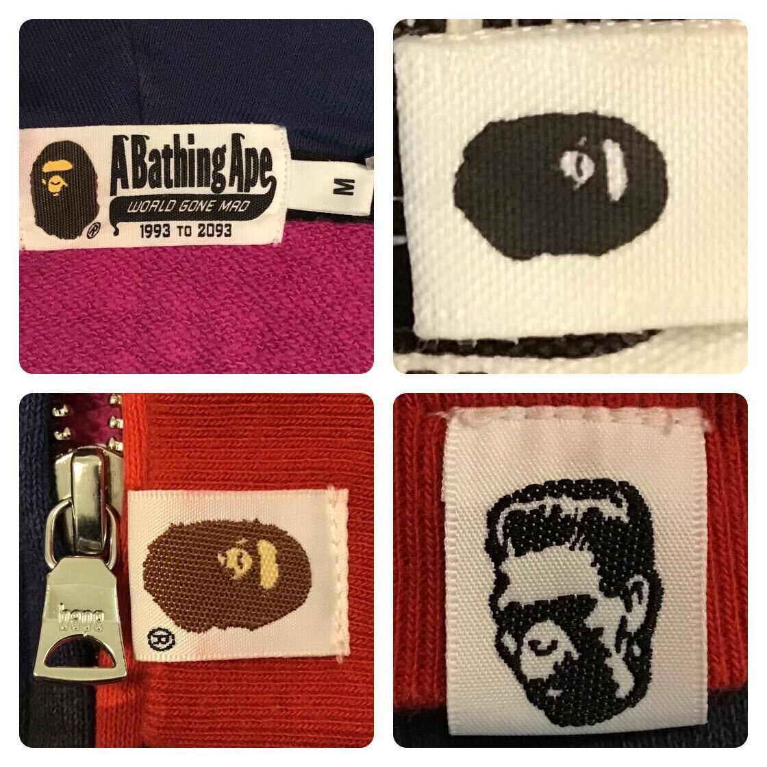 Bape BAPE Double Shark full zip Hoodie Crazy Camo a bathing ape Size US M / EU 48-50 / 2 - 8 Thumbnail