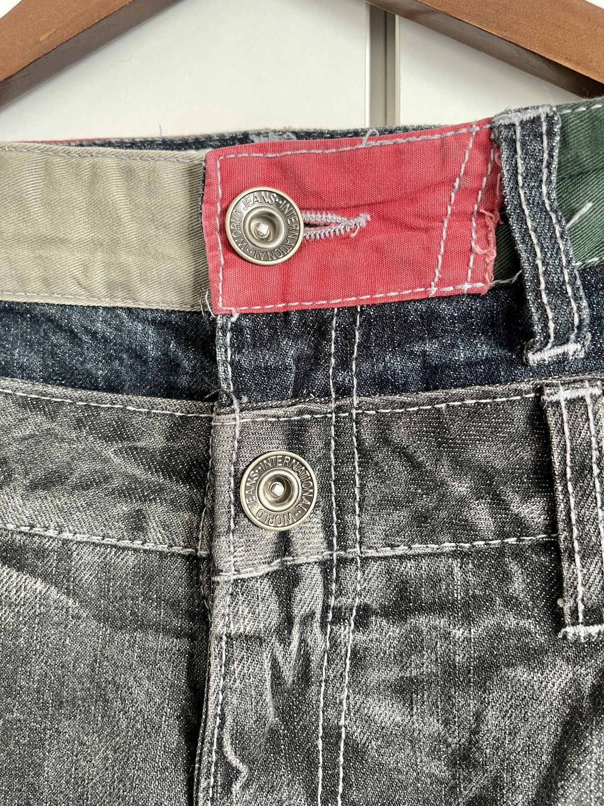 Vintage VINTAGE🔥🔥PATINA SKATEGANG DOUBLE WAIST WASHED BLACK 32X28 Size US 32 / EU 48 - 8 Thumbnail
