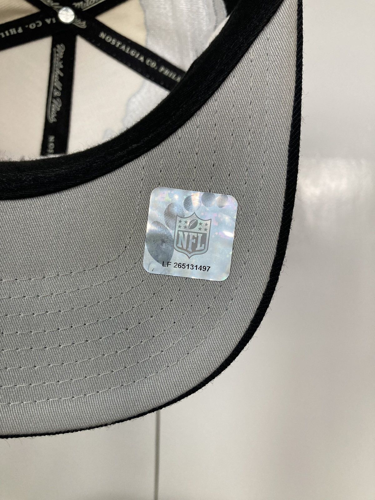 Mitchell & Ness RAIDERS MITCHELL NESS SPLASH SNAPBACK HAT VINTAGE COLLECTION Size ONE SIZE - 18 Thumbnail