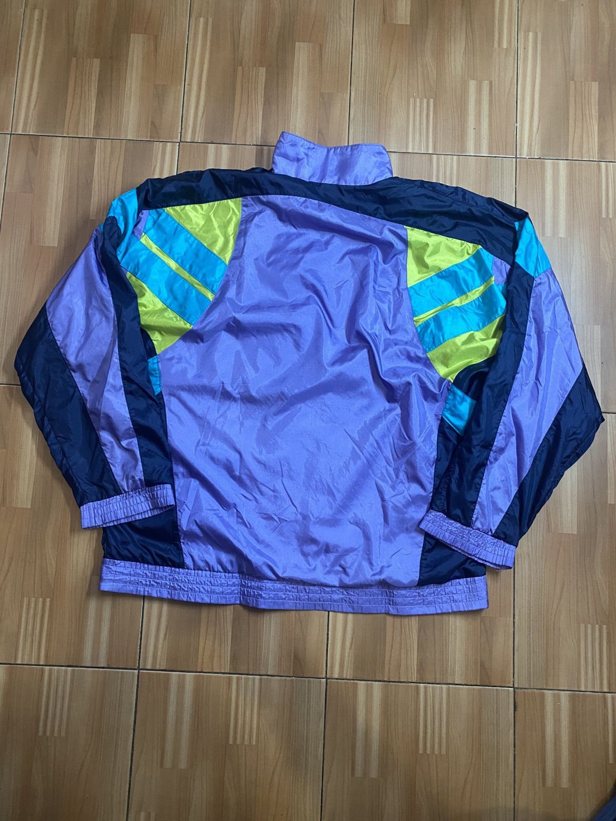Adidas Vintage Adidas Violet Nylon Jacket F192 Size US XL / EU 56 / 4 - 6 Thumbnail