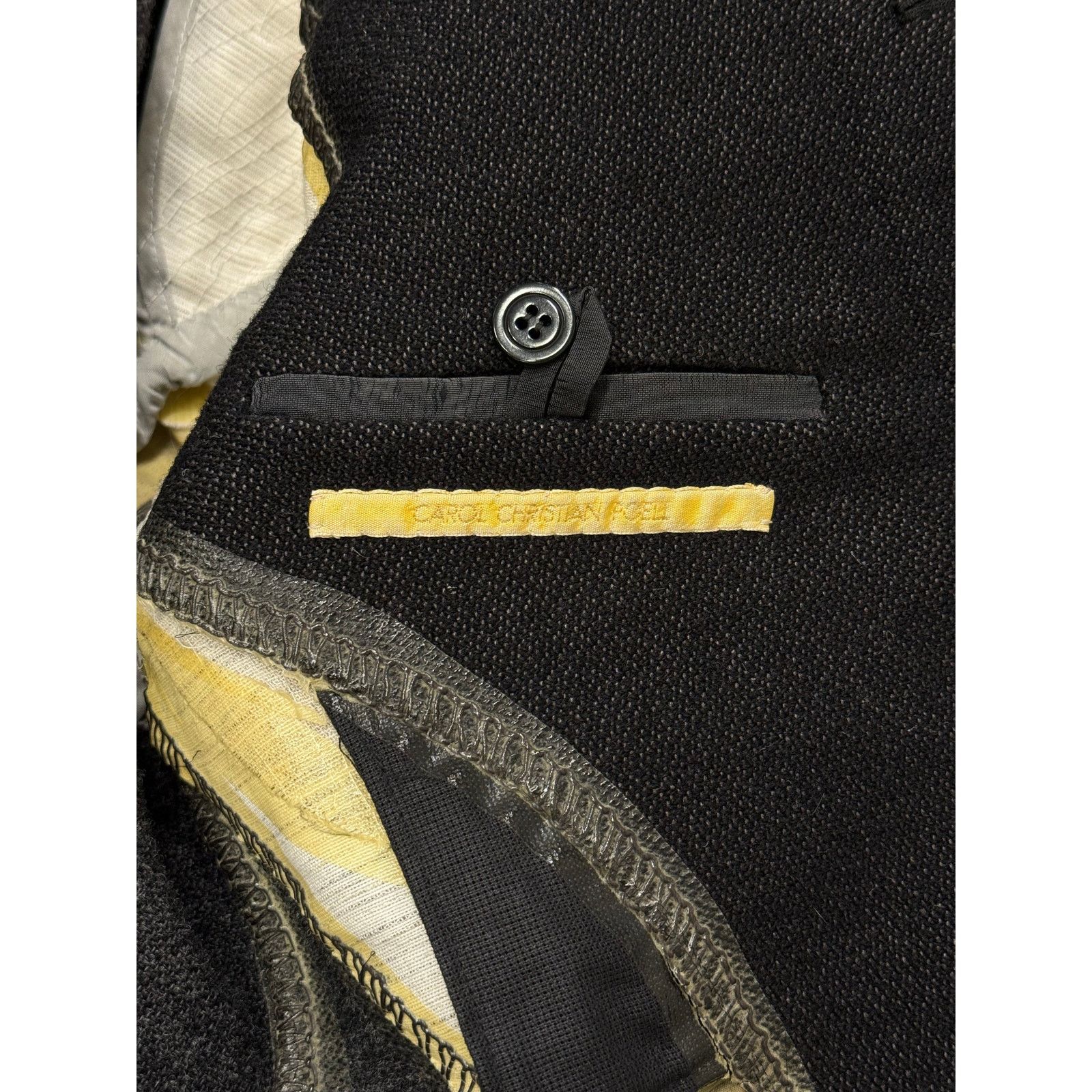 Carol Christian Poell Carol Christian Poell unlined overlock dead end coat Size US S / EU 44-46 / 1 - 6 Thumbnail