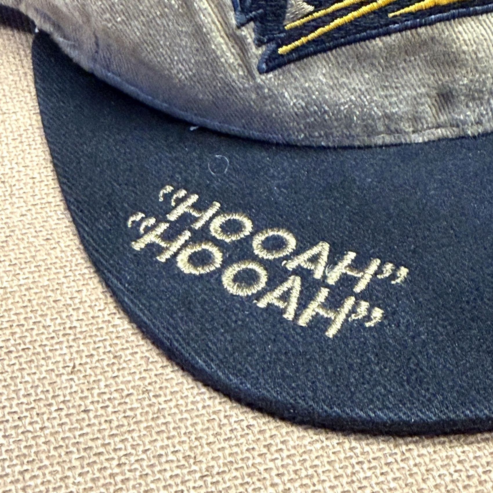 New Era VINTAGE New Era Army strap back baseball cap Mens One Size Beige Twill HOOAH 90s, Army, Patriotic, Adjustable, Casual Size ONE SIZE - 4 Thumbnail