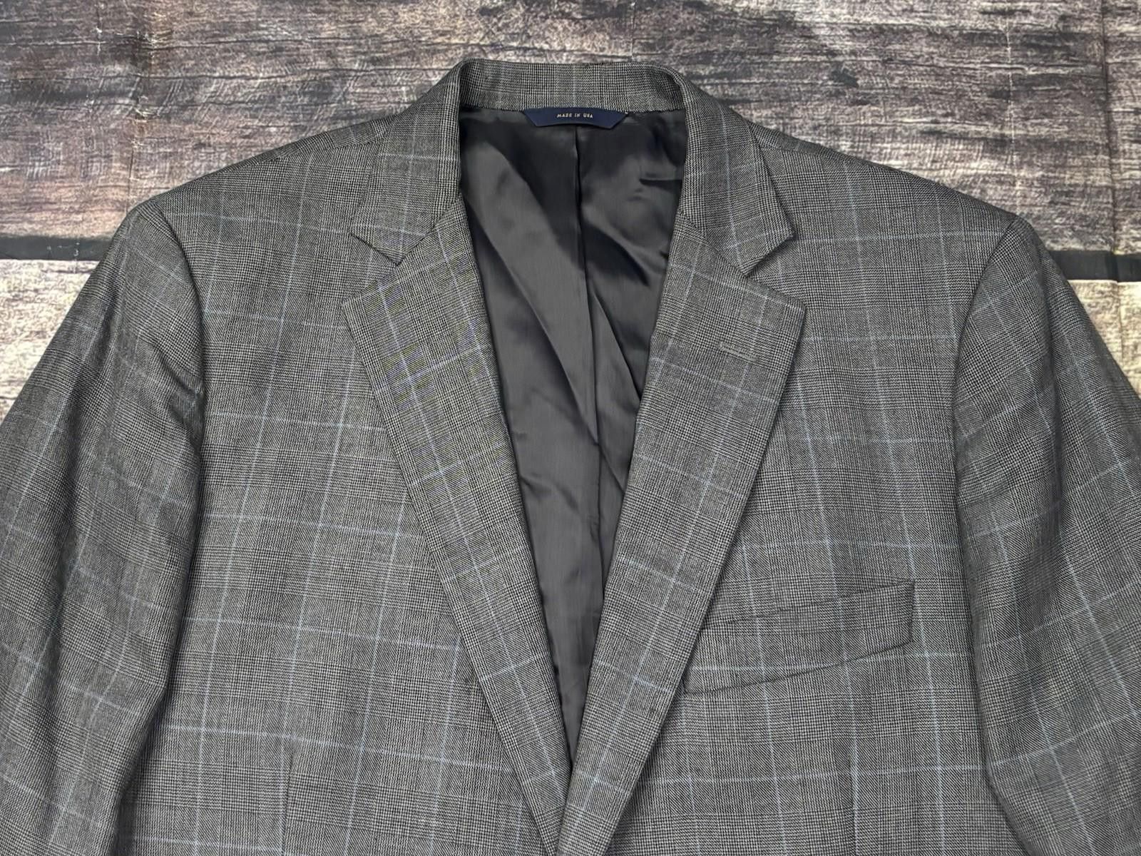 Brooks Brothers Brooks Brothers Blazer Mens 42R Saxxon Wool 1818 Fitzgerald Size 42R - 5 Thumbnail