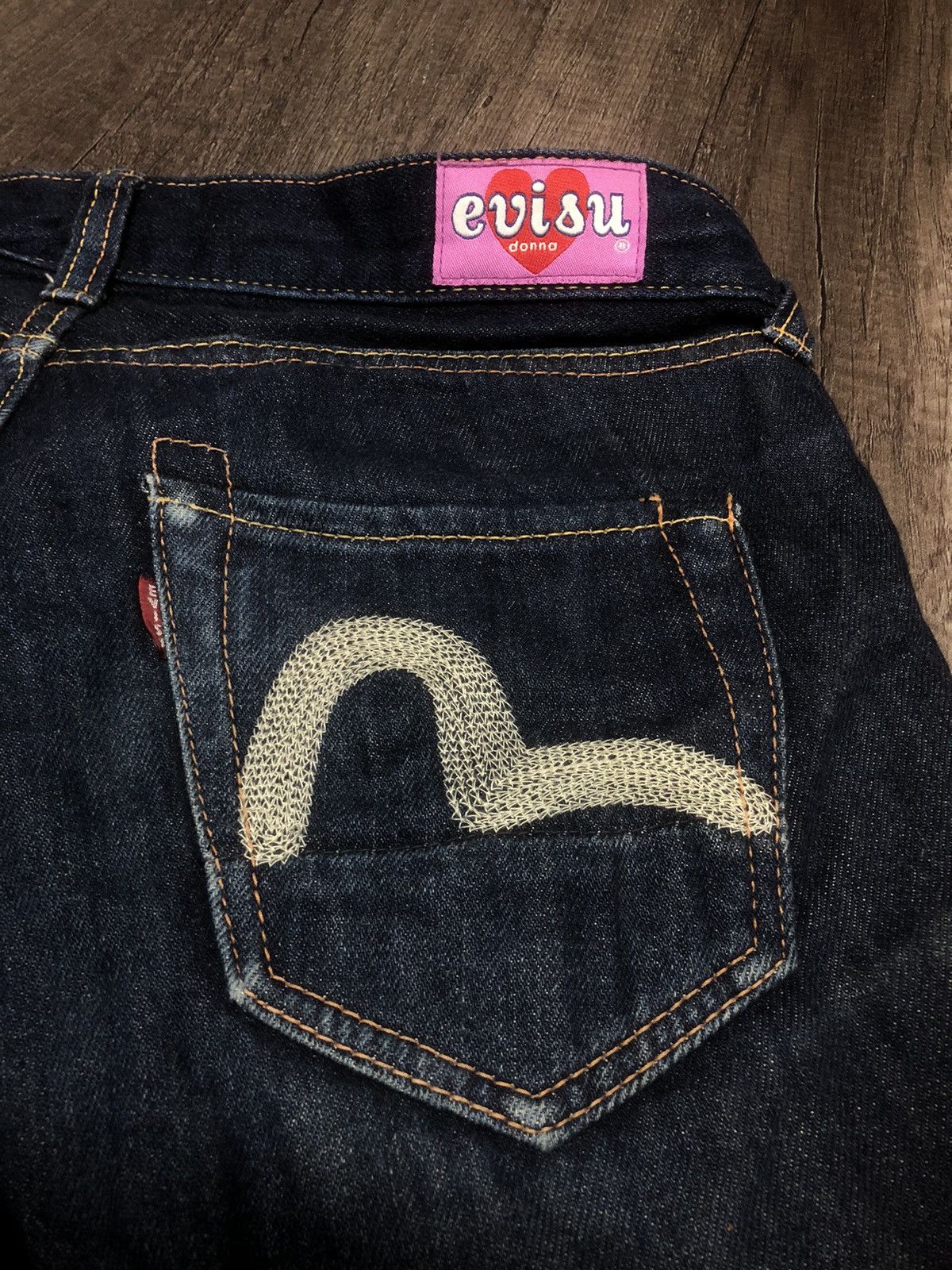 Evisu × Japanese Brand Evisu Donna Jeans Size 32" / US 10 / IT 46 - 15 Thumbnail