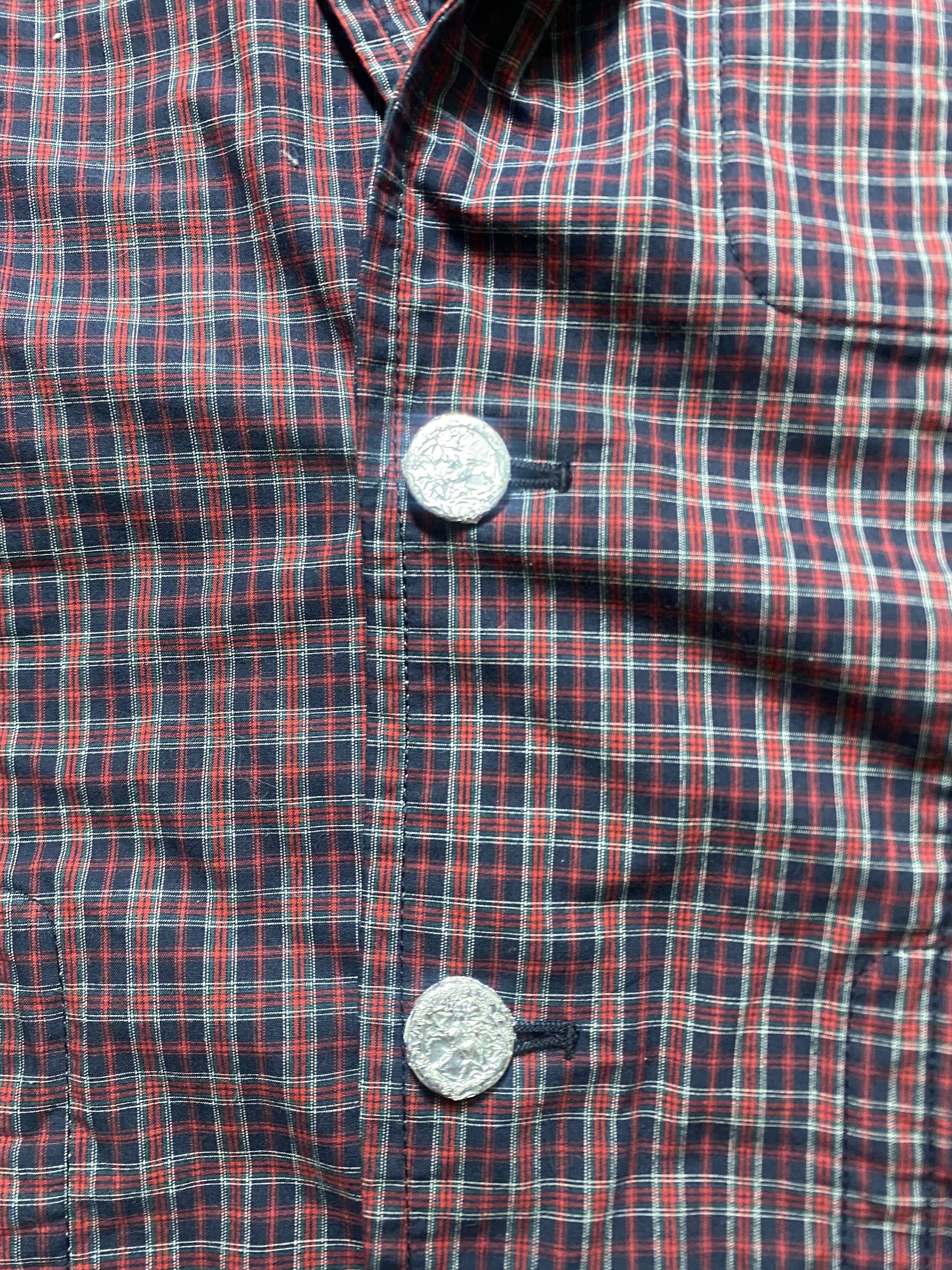 Comme des Garcons CDG Flanel Polo Size US S / EU 44-46 / 1 - 3 Thumbnail