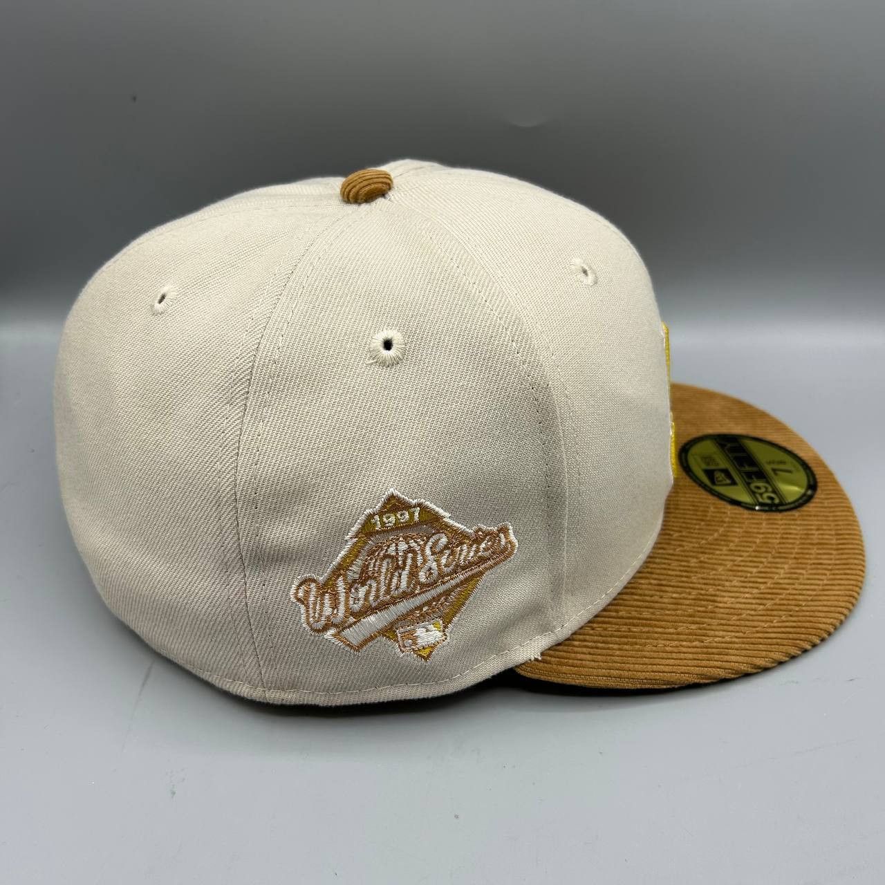New Era Florida Marlins Hat Men 7 5/8 59Fifty MLB Fitted Cap New Size ONE SIZE - 4 Thumbnail