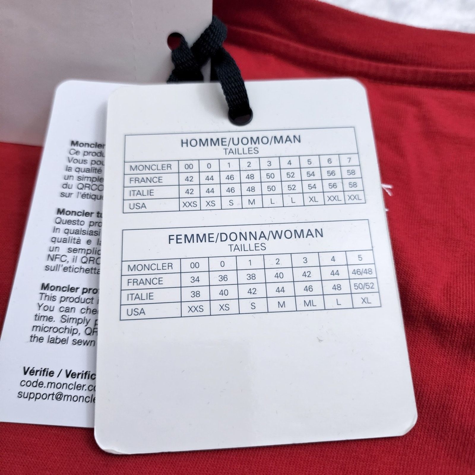 Moncler Genius 7 Moncler x Fragment World Tour 2019 T-shirt