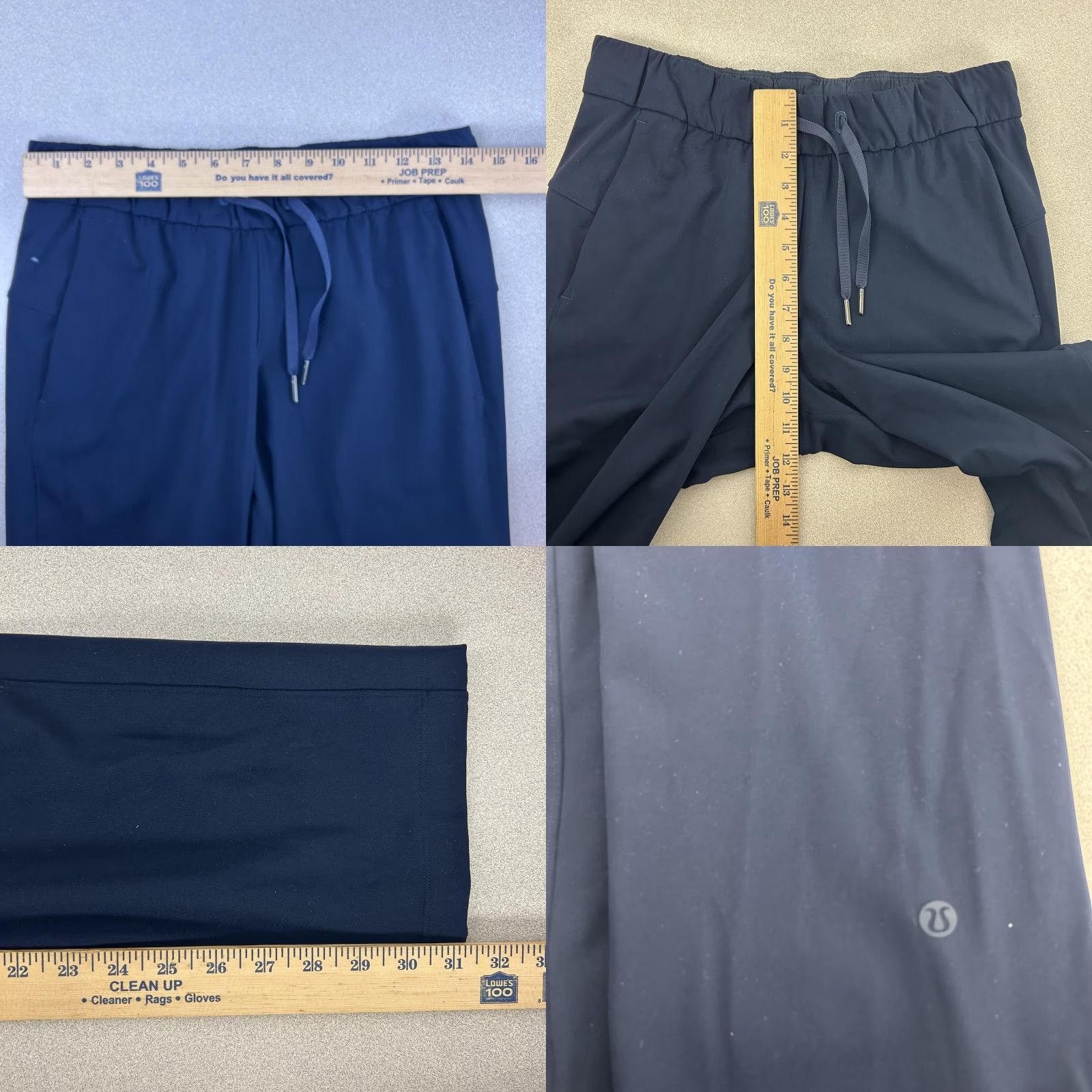 Lululemon Lululemon Jogger Pants Womens 6 Blue Elastic Waist Drawstring Pockets Tapered Regular Inseam 31.5 in Size 28" / US 6 / IT 42 - 8 Thumbnail