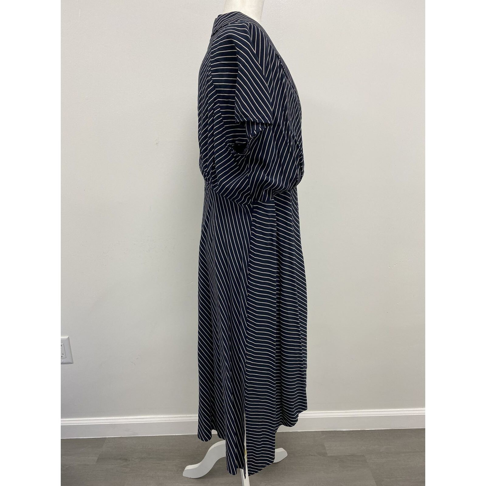 Other MM.LAFLEUR Women The Aurelia Navy Ivory Size 1X A001271 Size XXL / US 16-18 / IT 52-54 - 6 Thumbnail