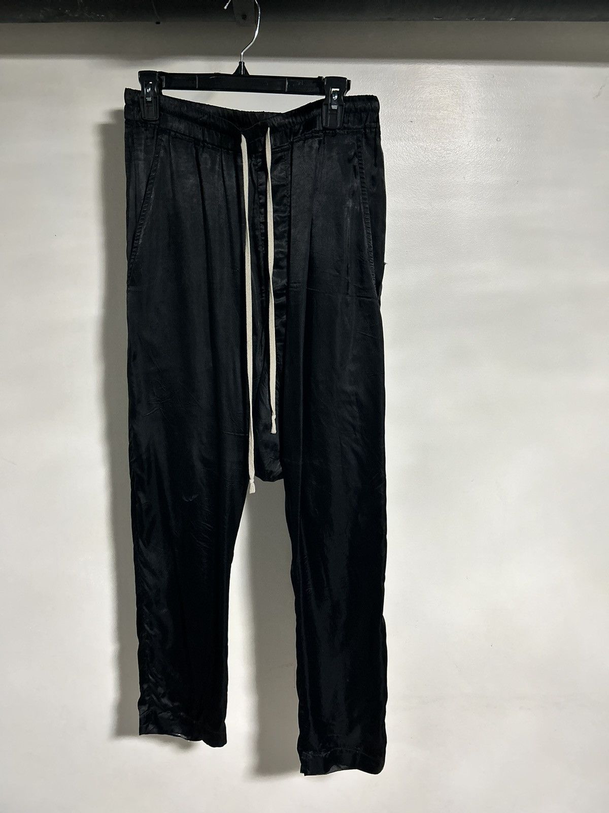 Rick Owens drawstring-waist cropped trousers