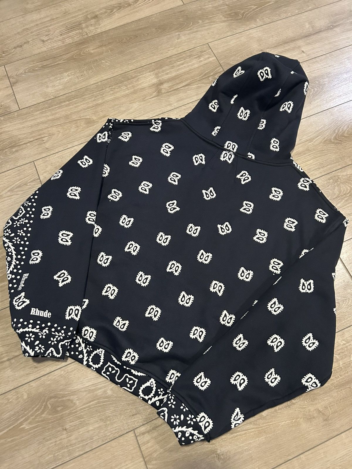Rhude Rhude Bandana Print Hoodie Size US XL / EU 56 / 4 - 8 Thumbnail