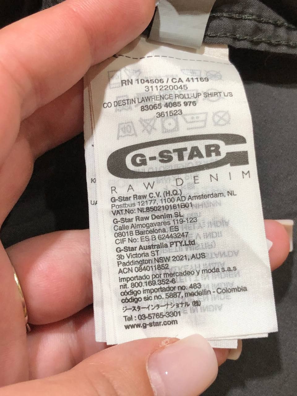G-Star streetwear Y2K shirt G-Star Raw Vintage logo Size US XL / EU 56 / 4 - 3 Thumbnail