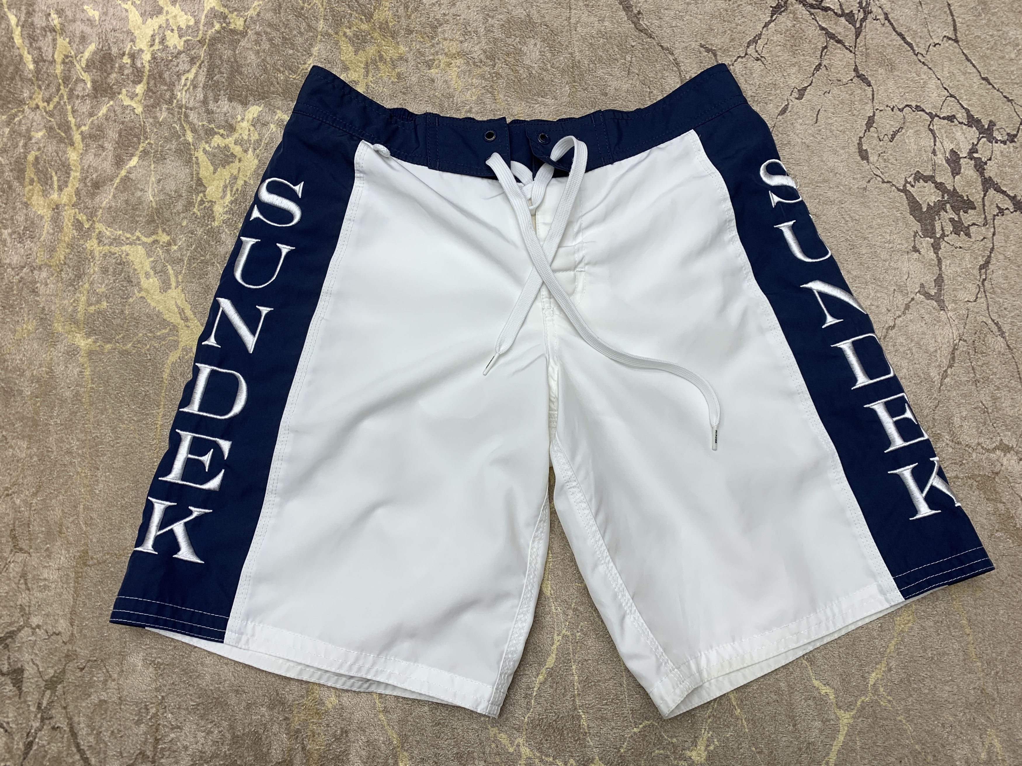 Sundek Sundek M Beach Board Shorts Trunks Bath Suit Size M 33 34 Size US 33 - 6 Thumbnail