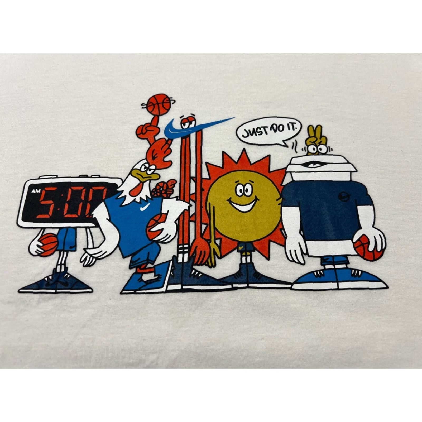 Nike VINTAGE would not apply since No. So: Nike T-Shirt Men's 2XL White Short Sleeve Crew Neck Just Do It Swoosh Logo All Seasons Retro Size US XXL / EU 58 / 5 - 2 Thumbnail