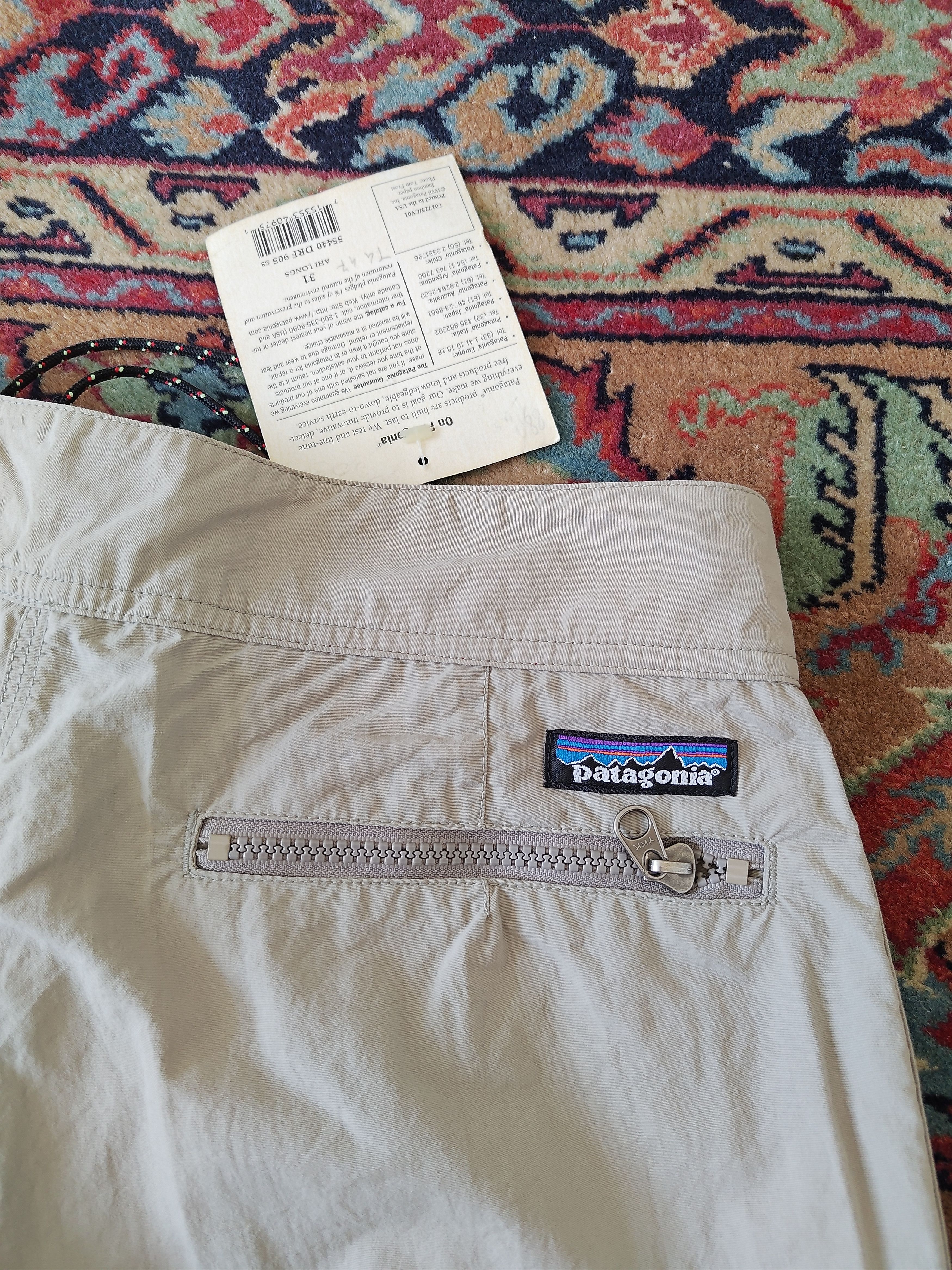 Patagonia Patagonia 1999 “Ahi Longs” Vintage Hiking Pants Size US 31 - 15 Thumbnail
